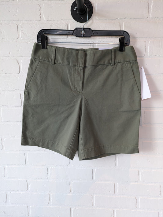 Green Shorts Loft, Size 4