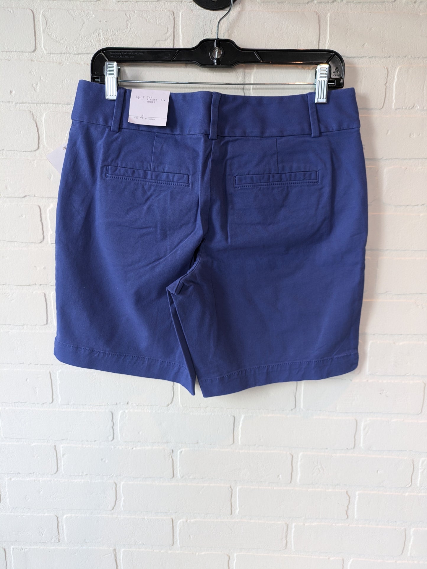 Blue Shorts Loft, Size 4