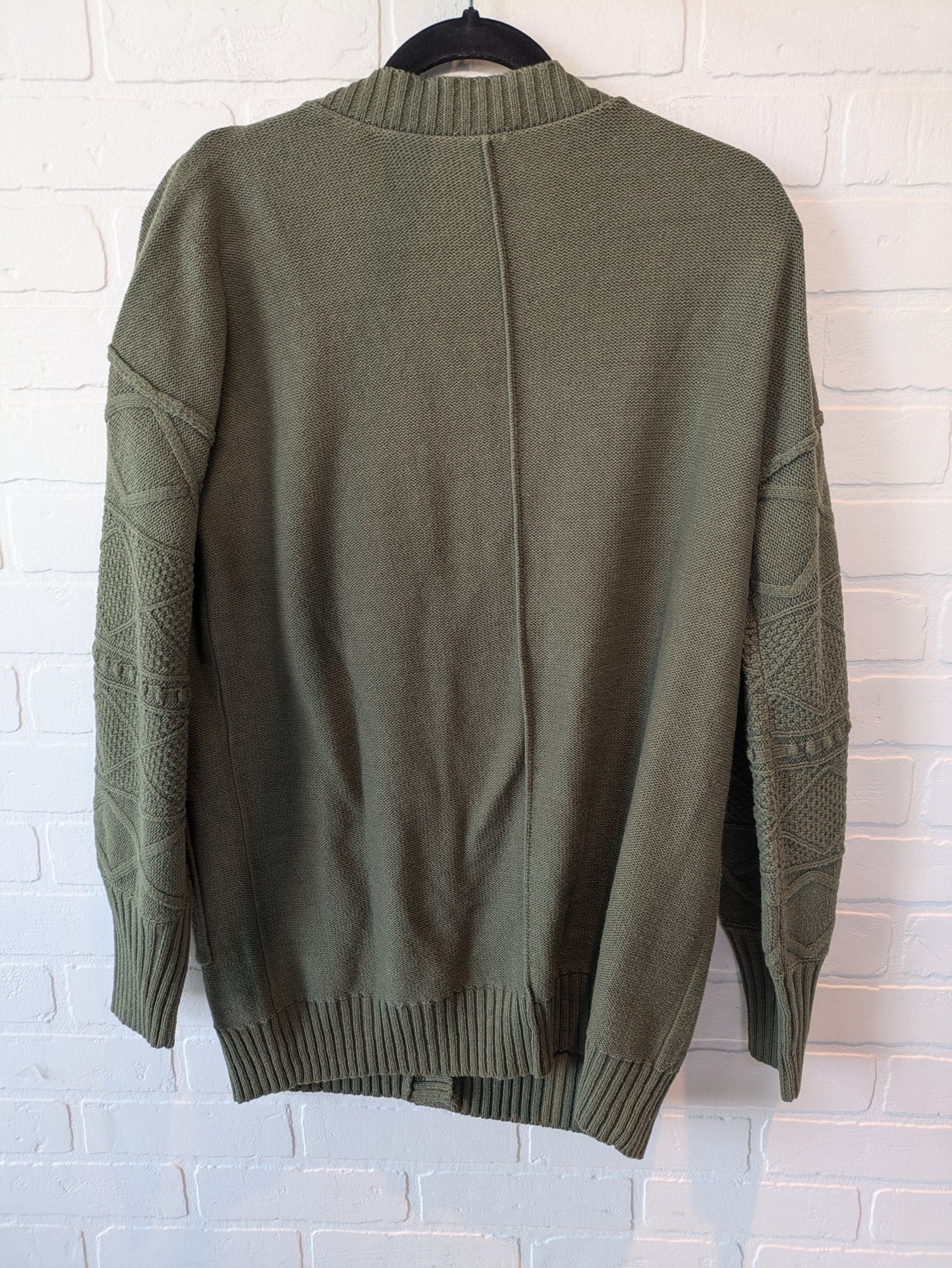Green Sweater Cardigan Cabi, Size S