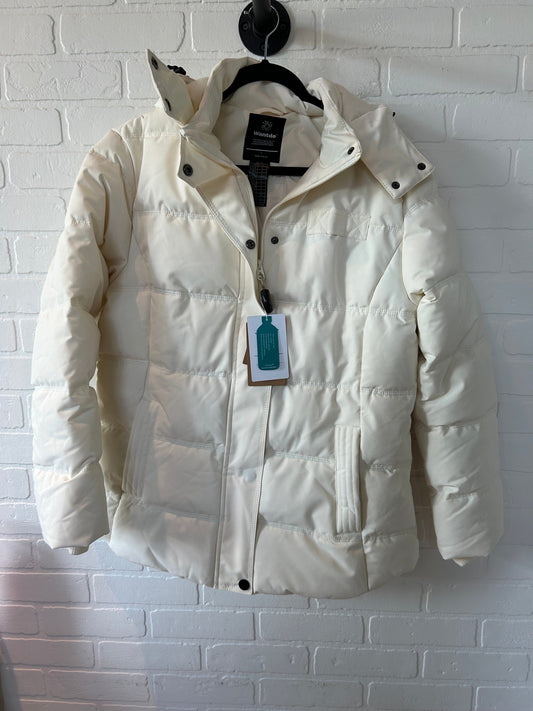 Cream Coat Puffer & Quilted Wantdo, Size L