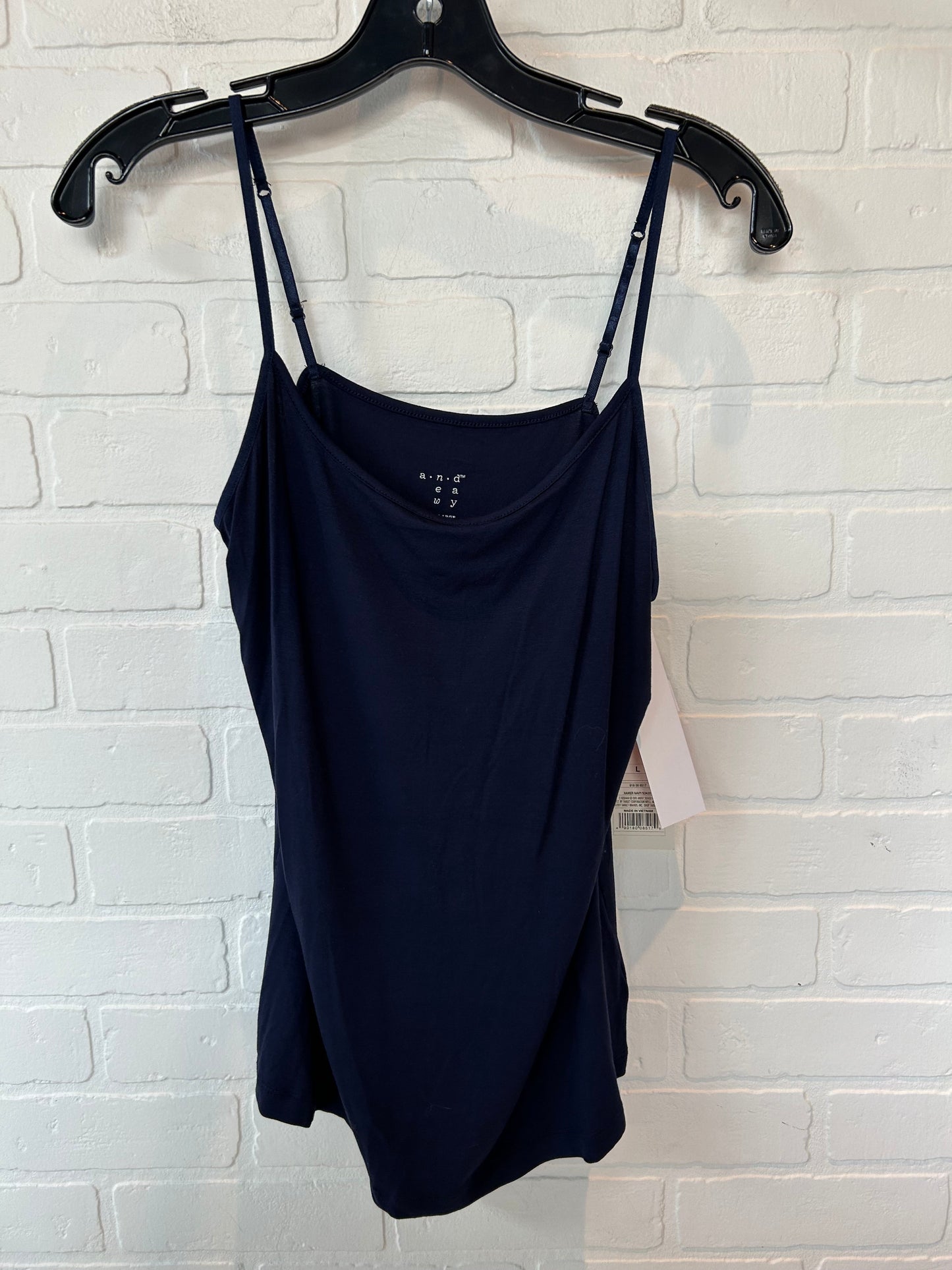 Blue Top Cami A New Day, Size L