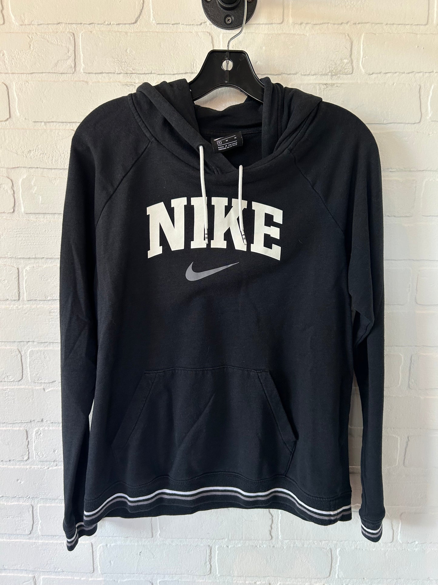 Grey Athletic Sweatshirt Hoodie Nike, Size M