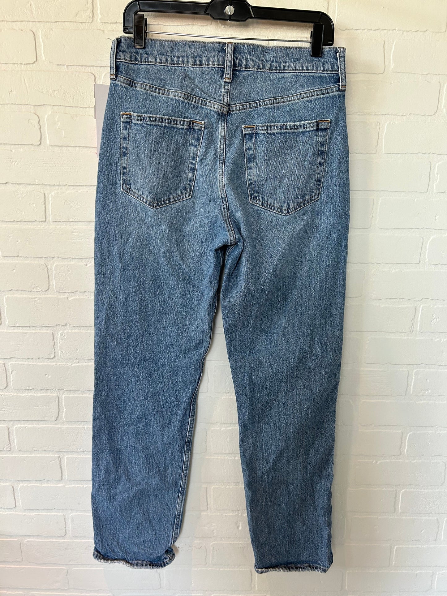 Blue Denim Jeans Straight Gap, Size 8