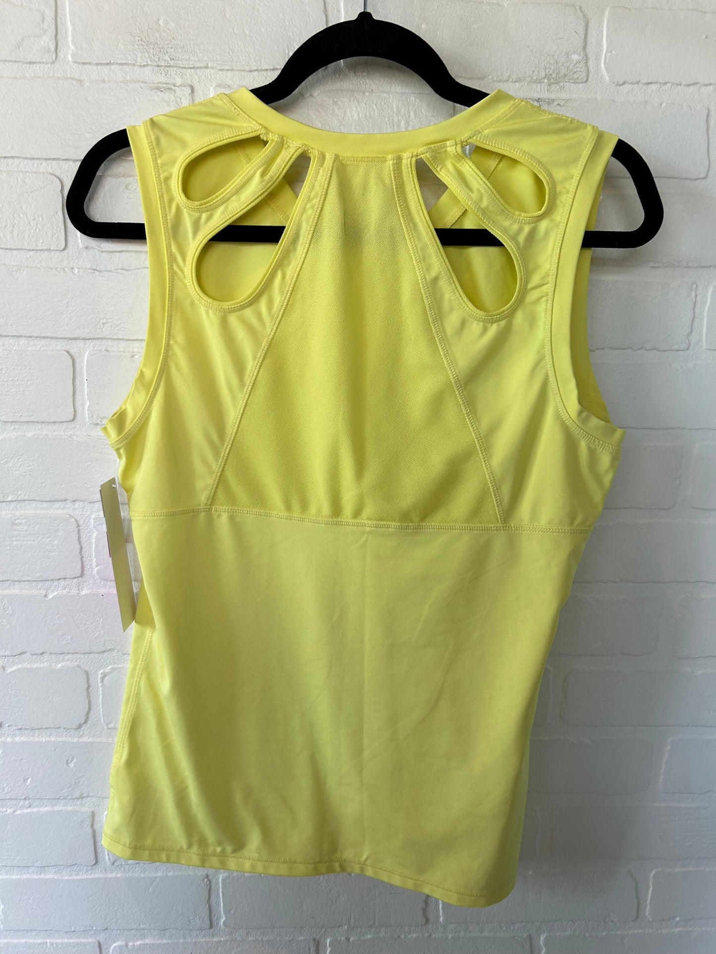 Yellow Athletic Tank Top Calvin Klein, Size Xl