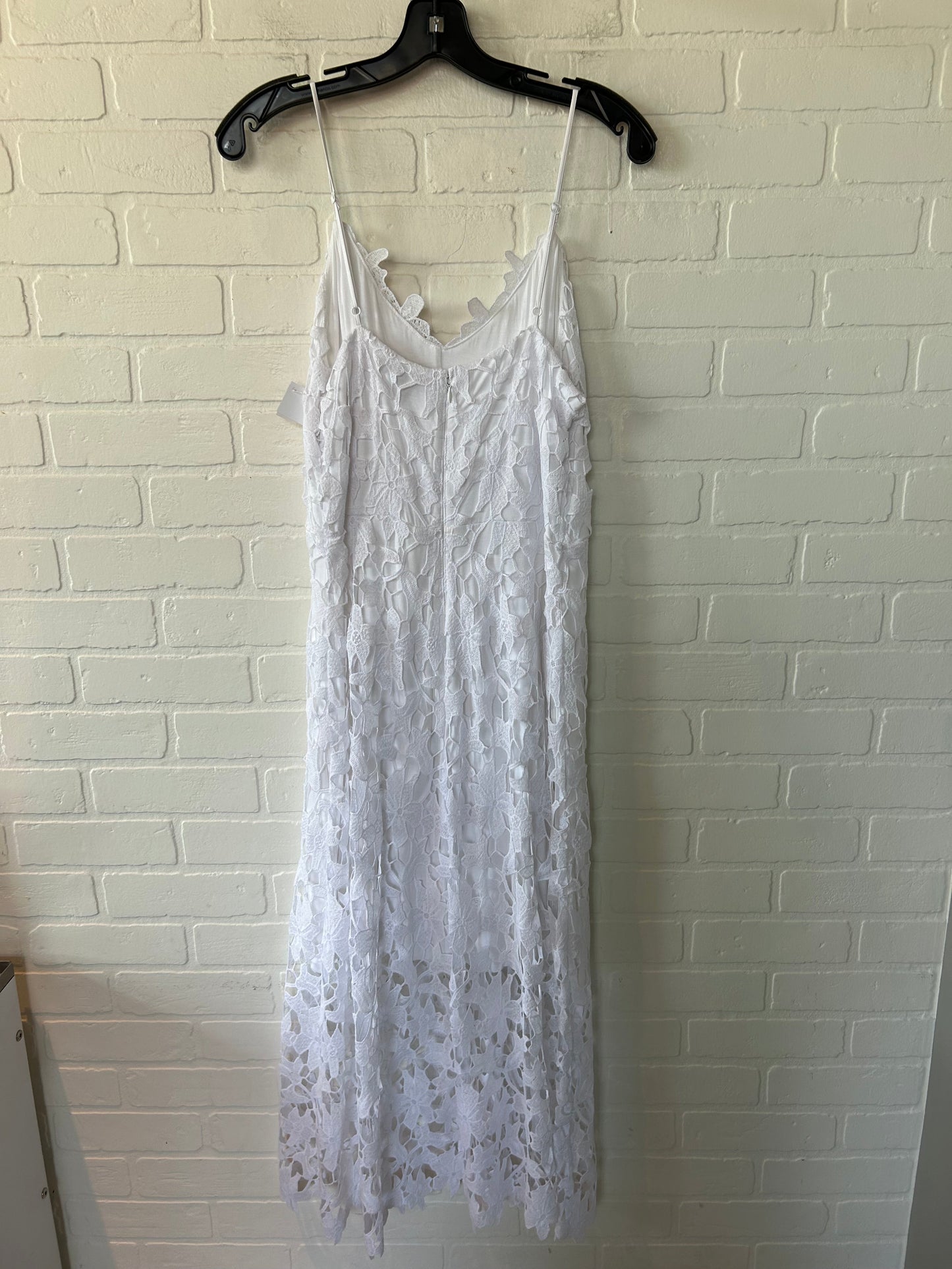 White Dress Party Midi Express, Size L