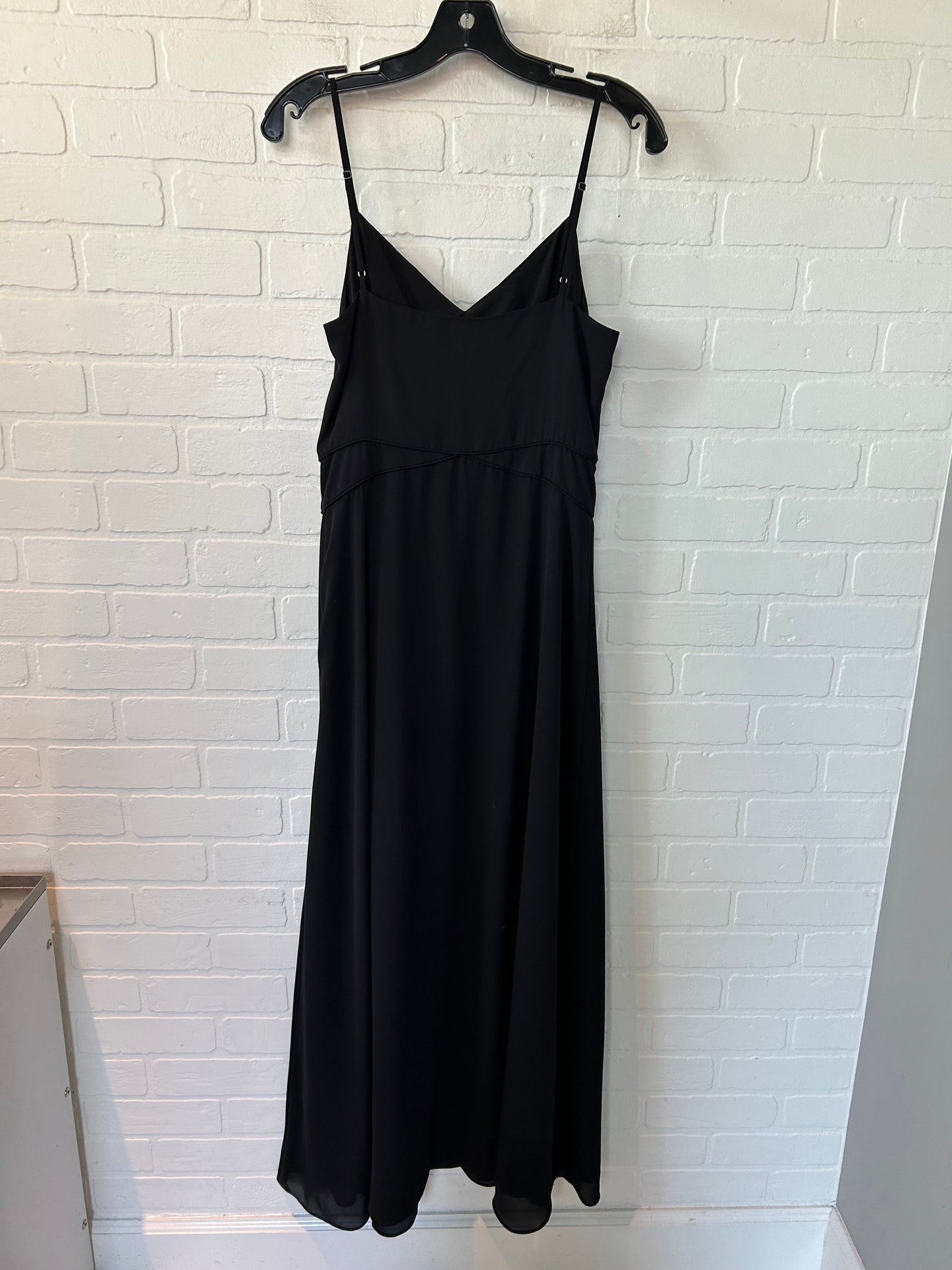 Black Dress Party Midi Banana Republic, Size M