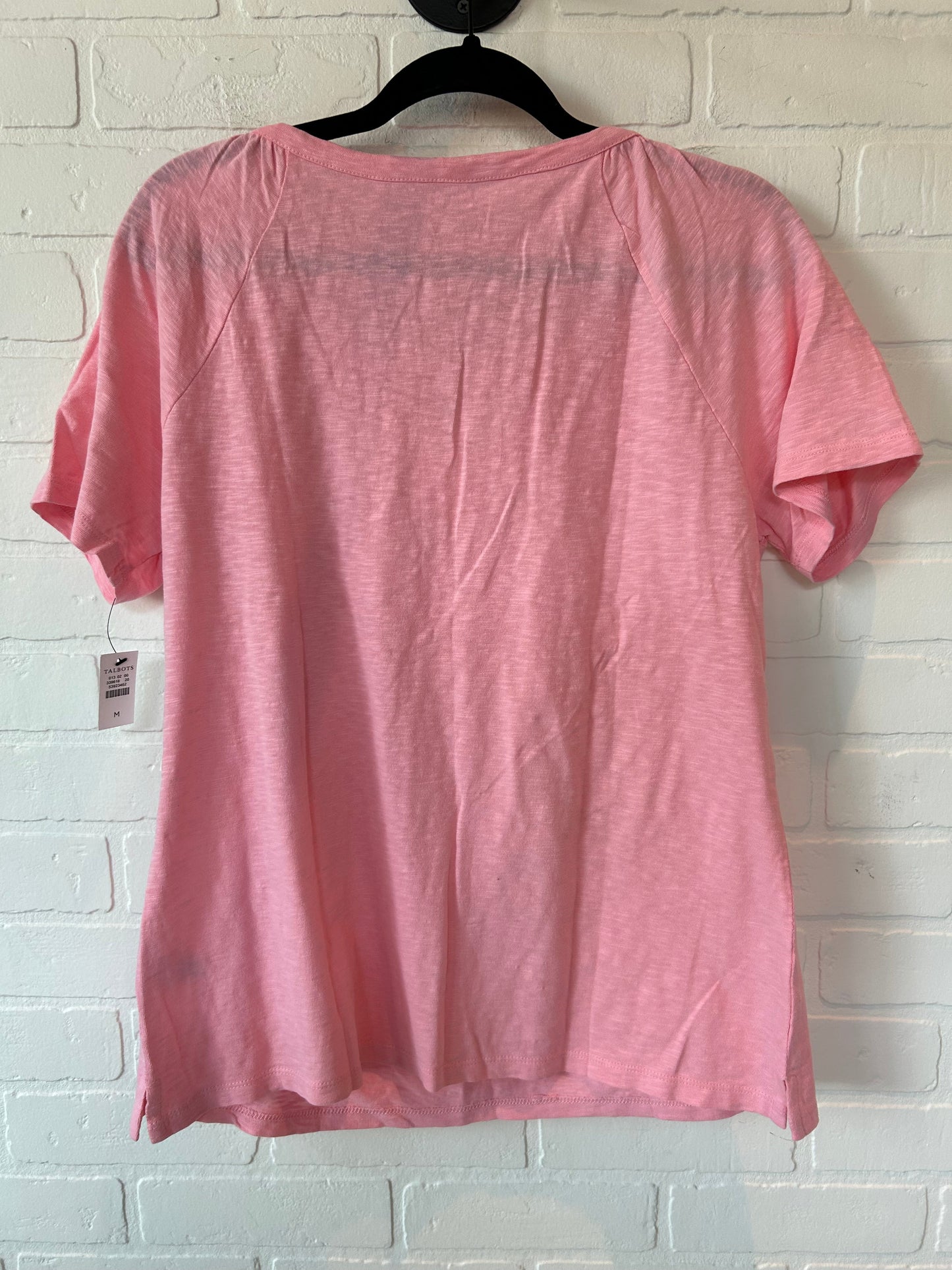 Pink Top Short Sleeve Talbots, Size M