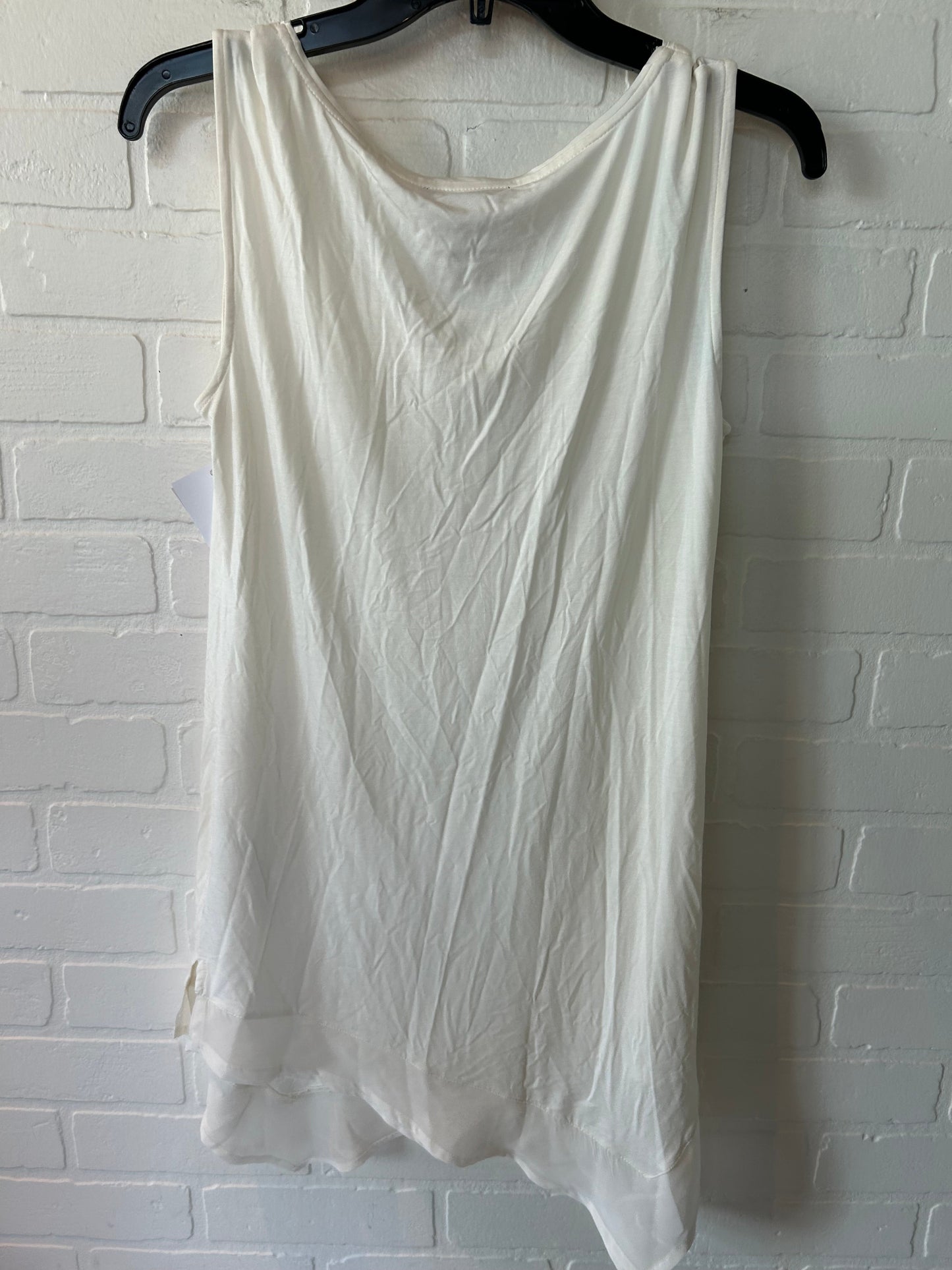 Cream Top Sleeveless Banana Republic, Size S