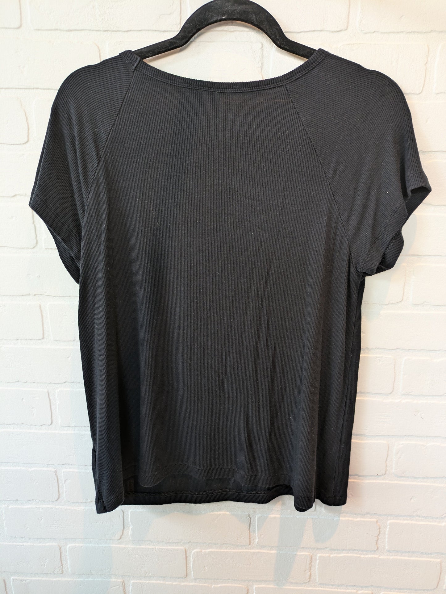 Black Top Short Sleeve Basic Cabi, Size S