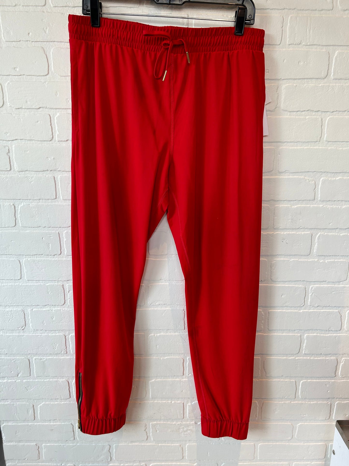 Athletic Pants By Zyia In Red, Size: 12