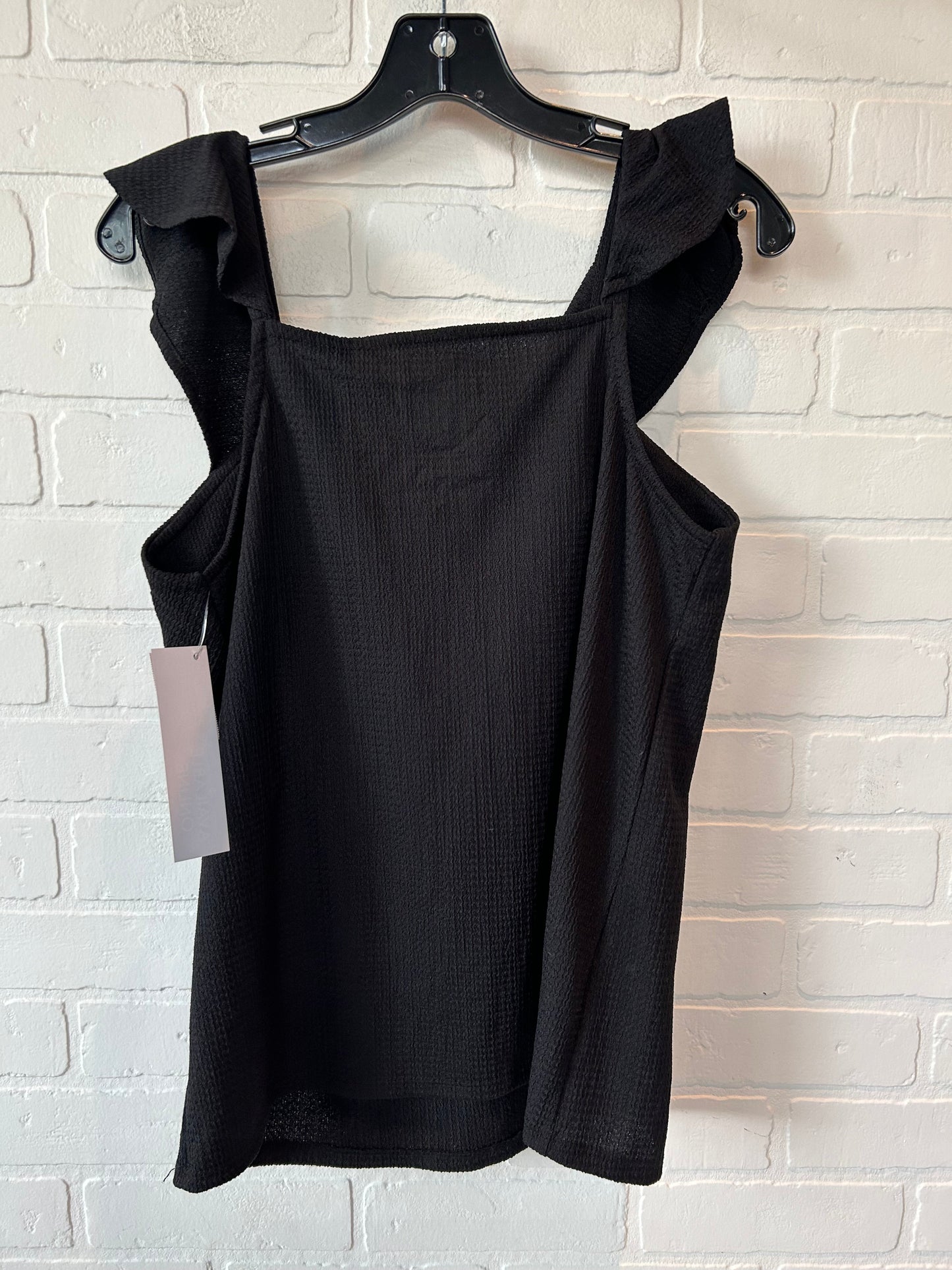 Top Sleeveless By Nine West In Black, Size: M