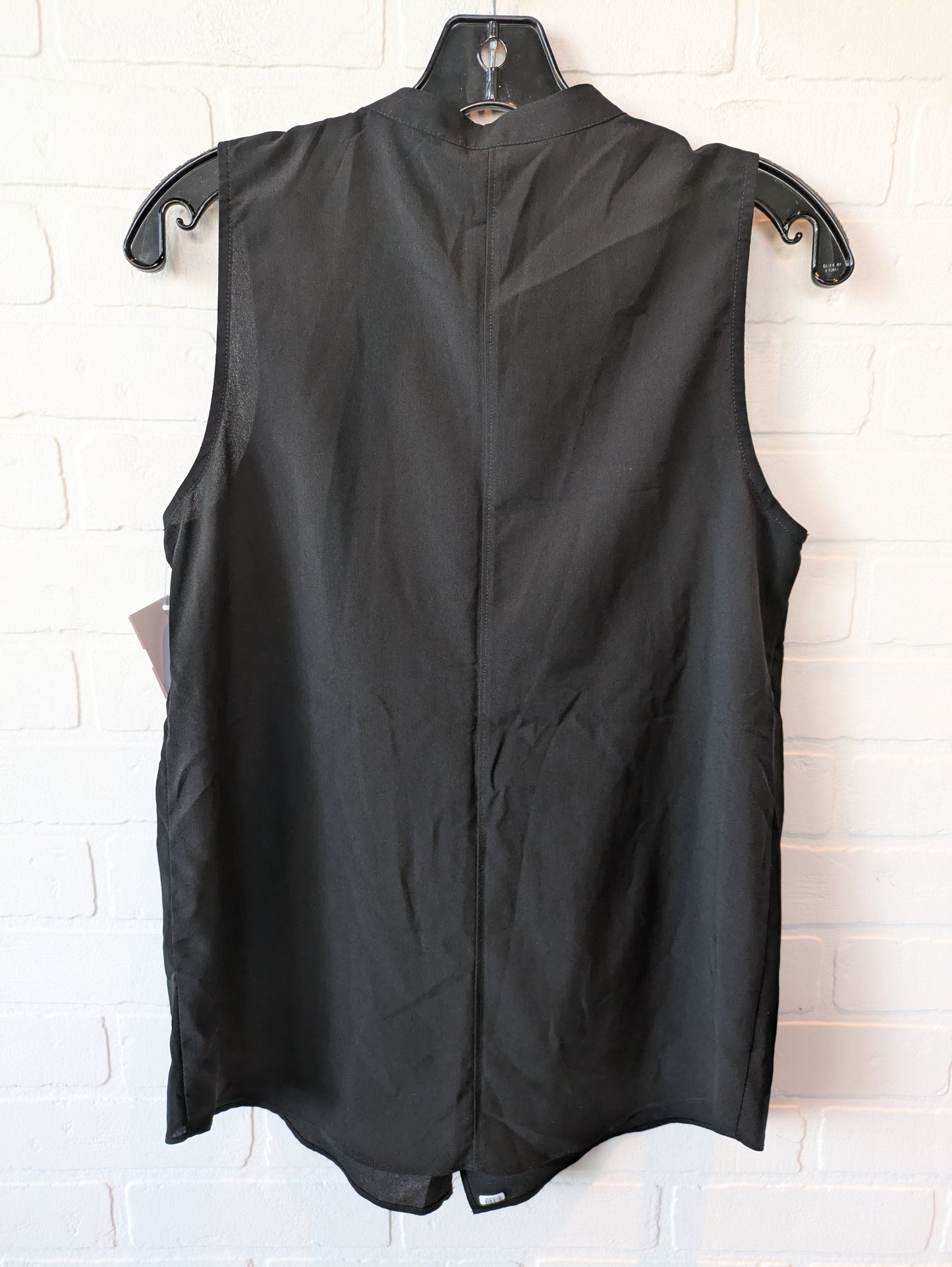 Top Sleeveless By Banana Republic In Black, Size: S