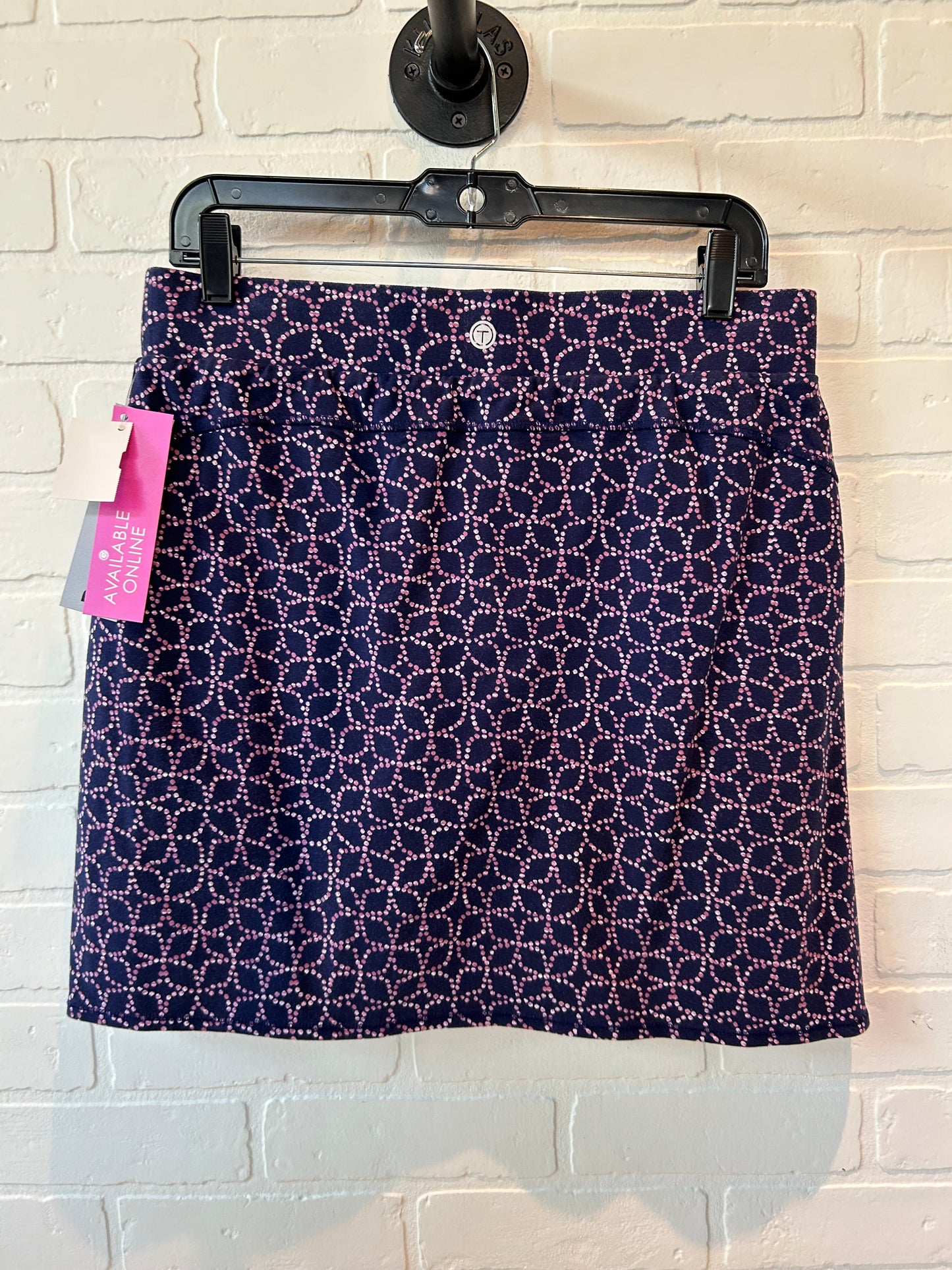 Athletic Skirt By Talbots In Blue & Pink, Size: 8petite