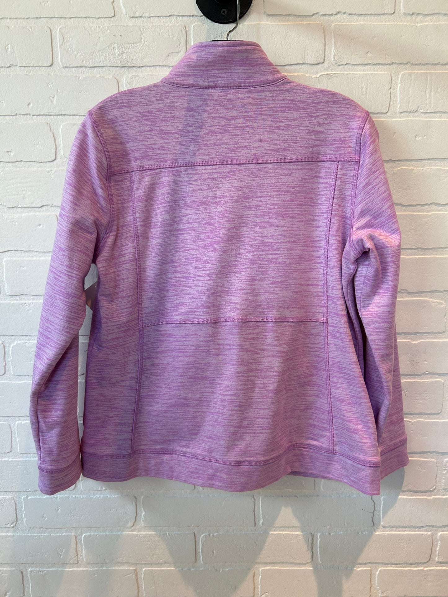 Athletic Sweatshirt Crewneck By Talbots In Purple, Size: M