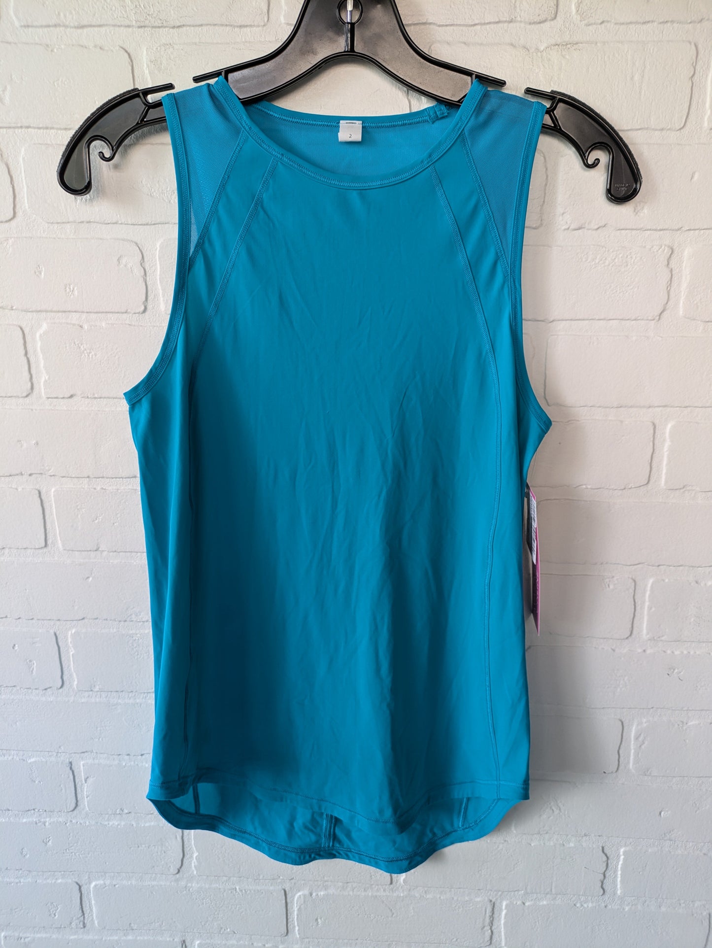 Athletic Tank Top By Lululemon In Blue, Size: Xs