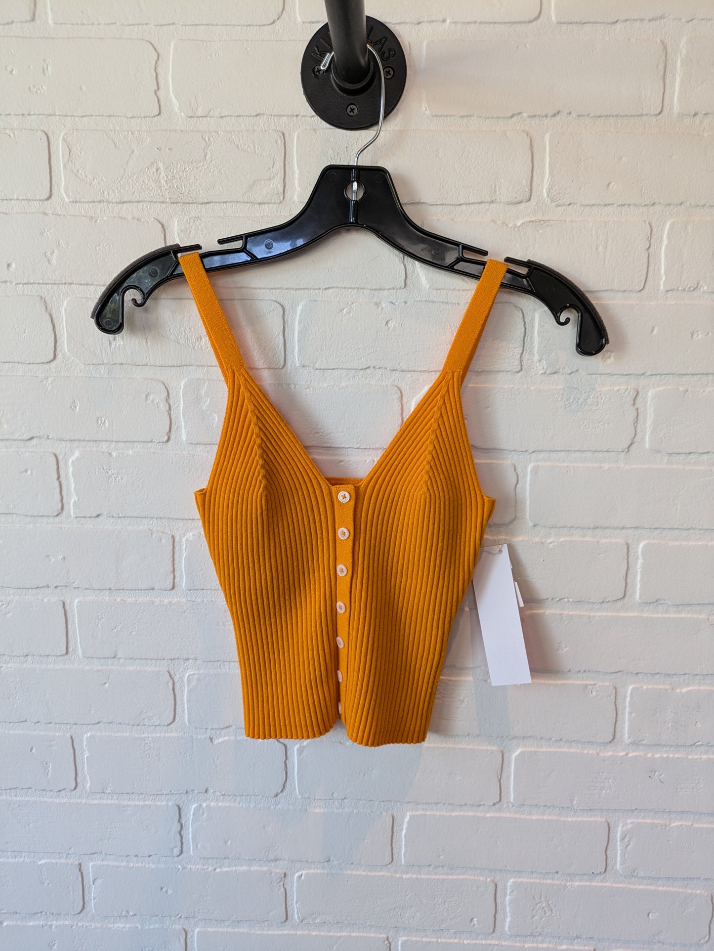 Top Sleeveless By Aerie In Orange, Size: M