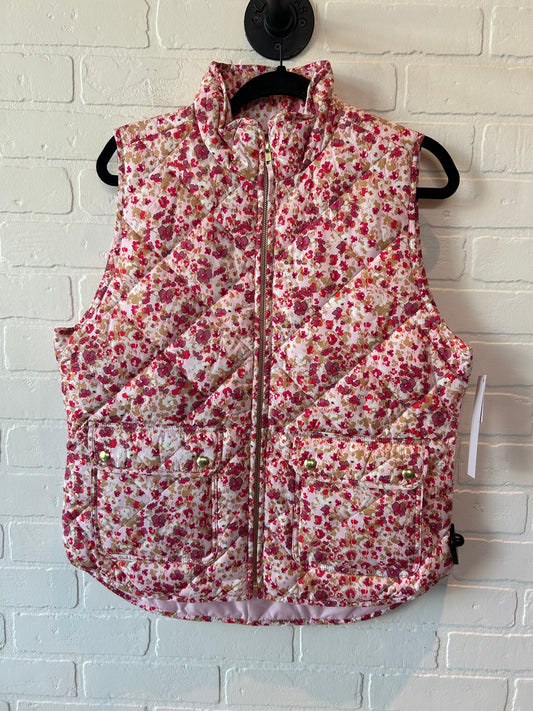 Vest Puffer & Quilted By J. Crew In Pink, Size: M