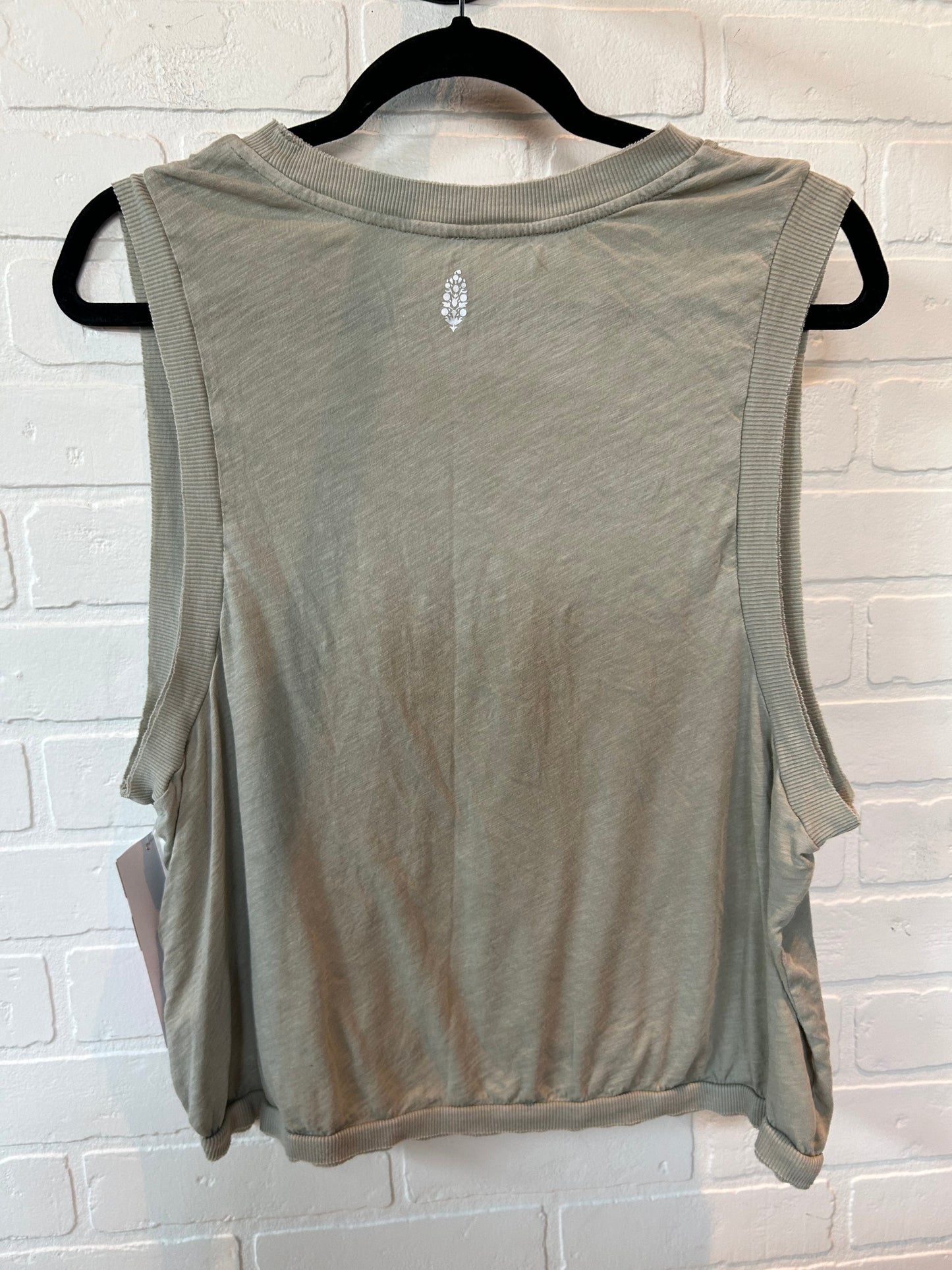 Athletic Tank Top By Free People In Tan, Size: M