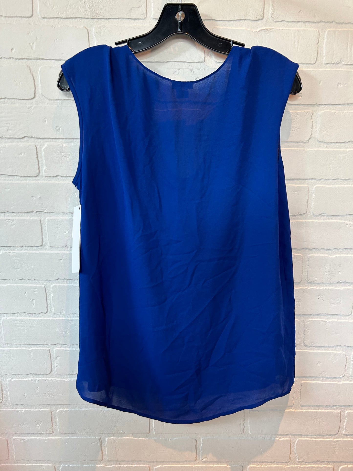 Top Sleeveless By J. Crew In Blue, Size: M