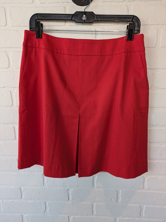 Skirt Mini & Short By Talbots In Orange, Size: 10petite