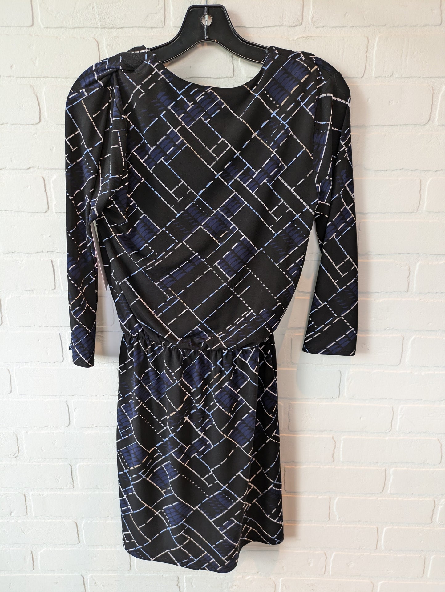 Dress Work By White House Black Market In Black & Blue, Size: Xs