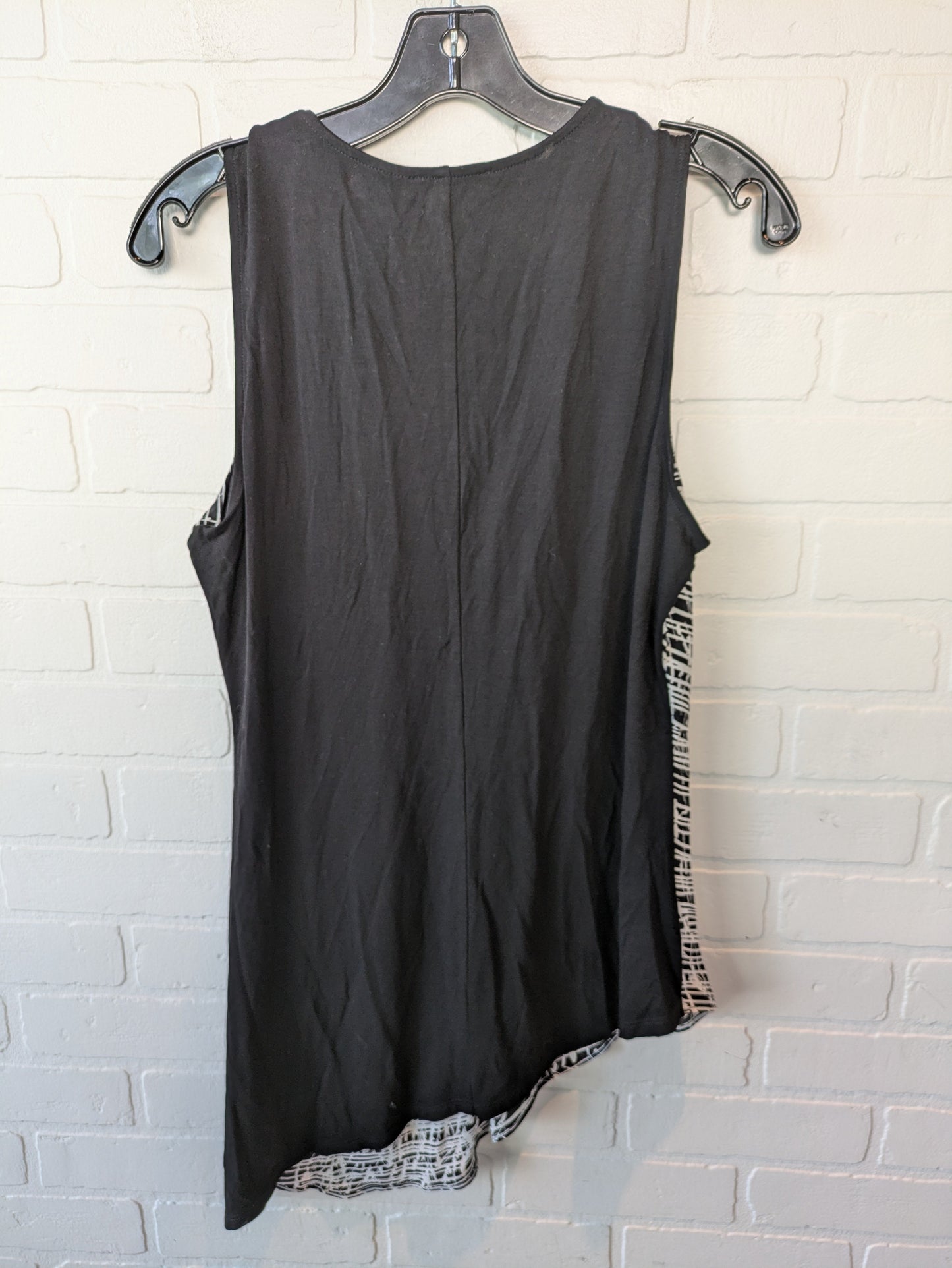 Top Sleeveless By White House Black Market In Black & White, Size: M