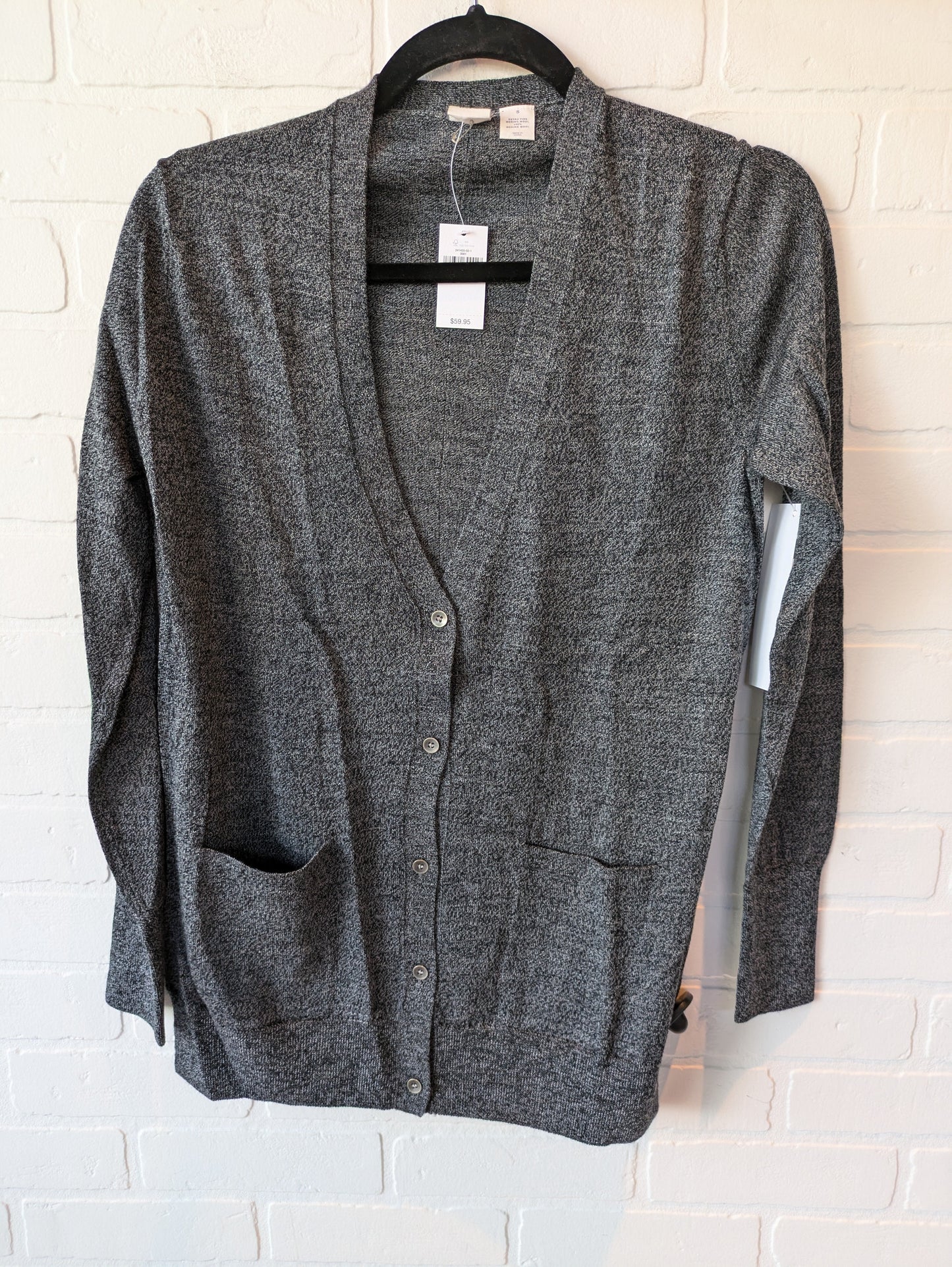 Sweater By Gap In Grey, Size: S