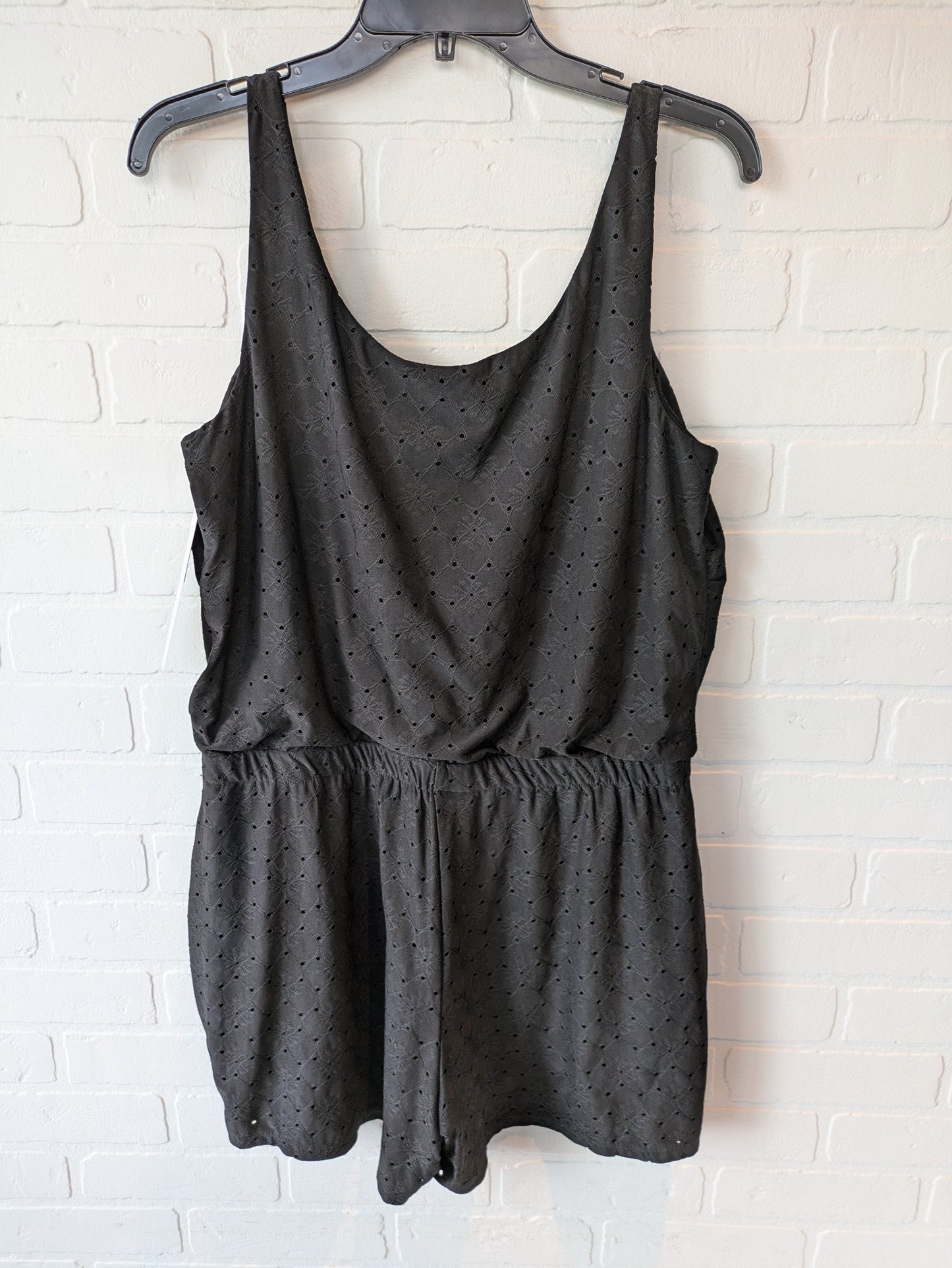 Romper By London Times In Black, Size: M