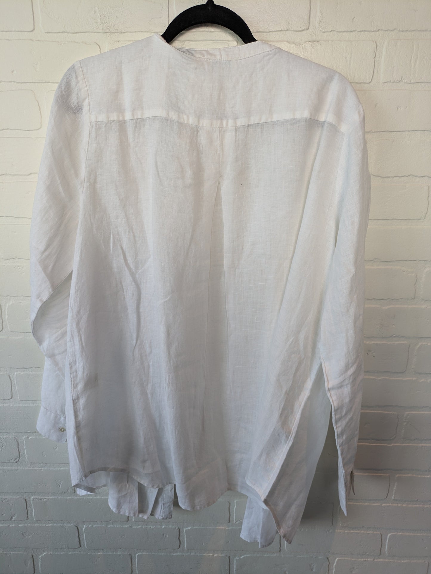 Top Long Sleeve By Sundance In White, Size: Xl