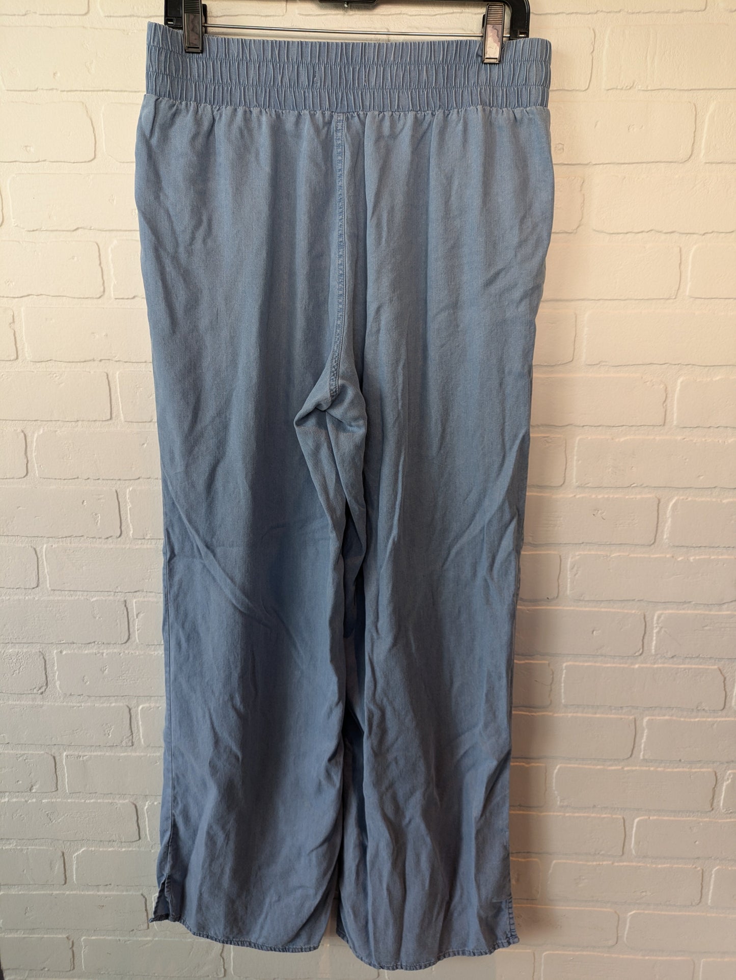 Pants Wide Leg By Calvin Klein In Blue Denim, Size: 8