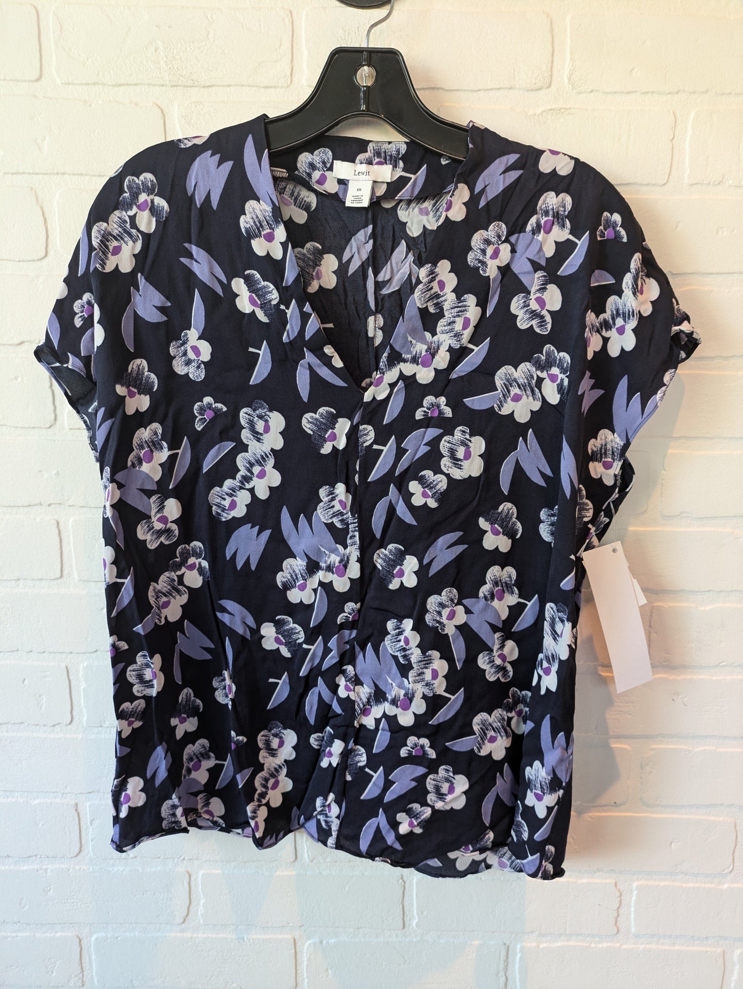 Top Short Sleeve By Clothes Mentor In Purple, Size: M