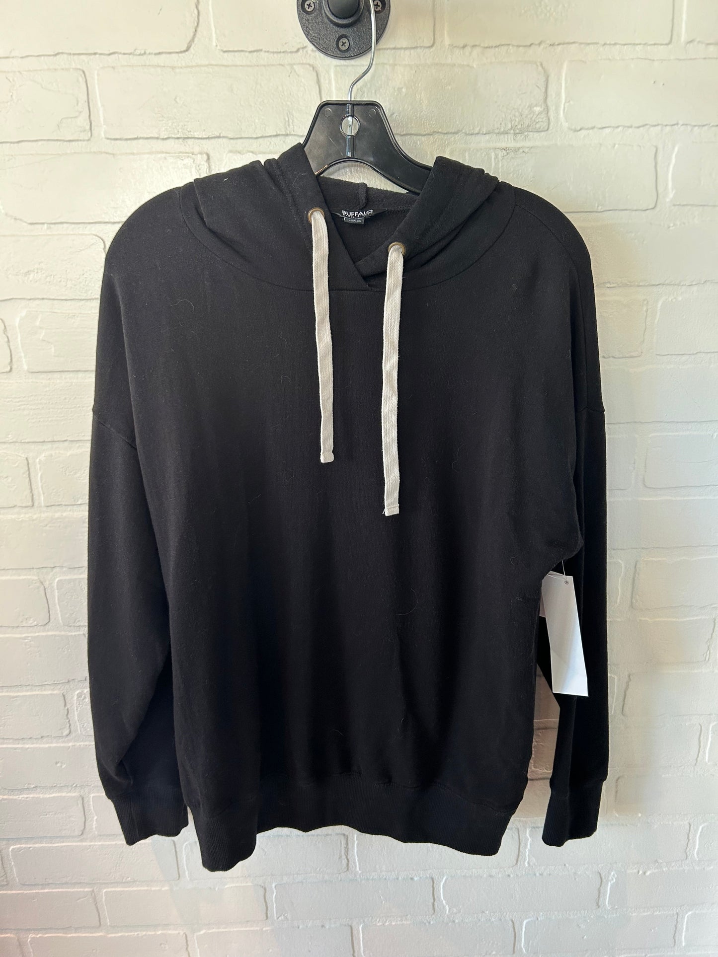 Sweatshirt Hoodie By Buffalo David Bitton In Black, Size: S