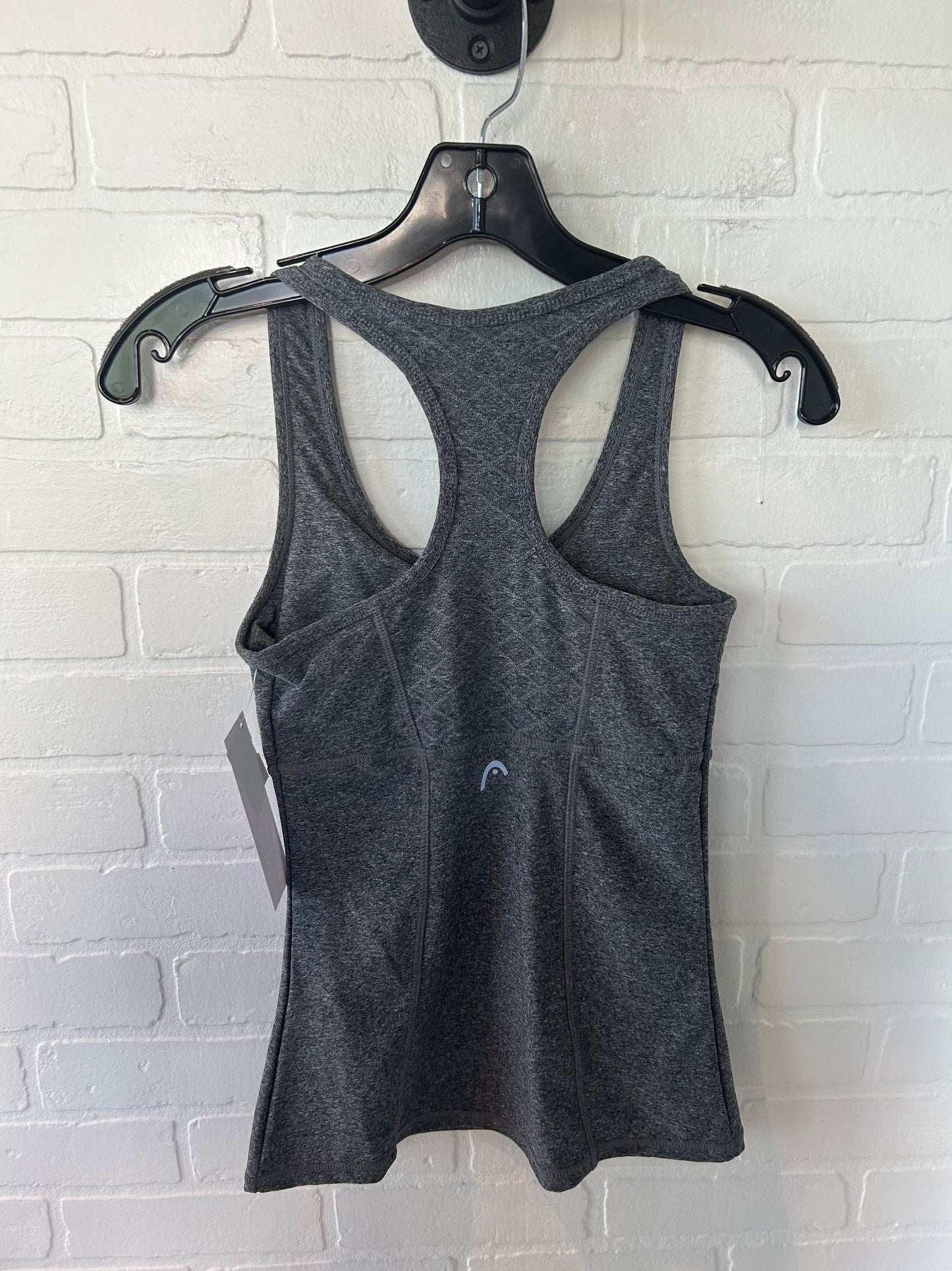 Athletic Tank Top By Head In Grey, Size: Xs