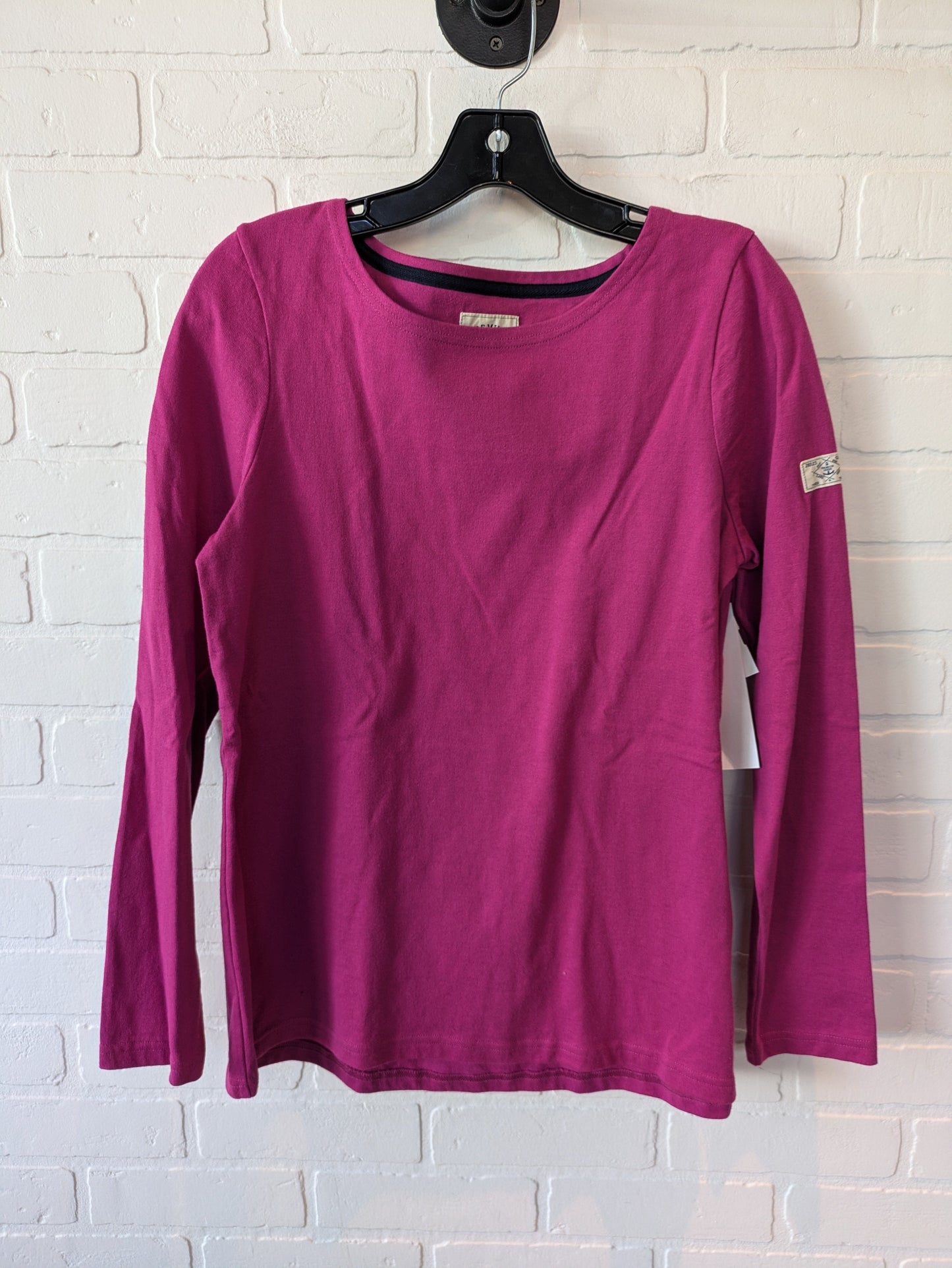 Top Long Sleeve Basic By Clothes Mentor In Pink, Size: M