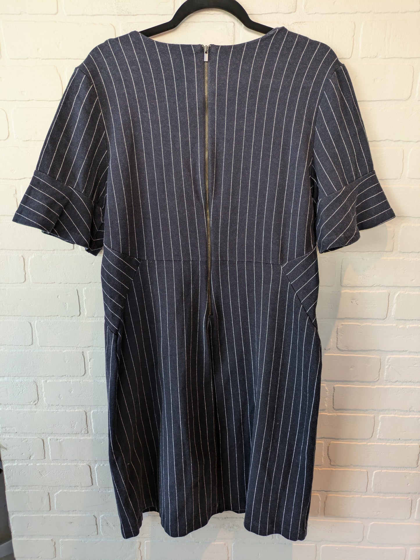 Dress Work By Banana Republic In Blue, Size: L