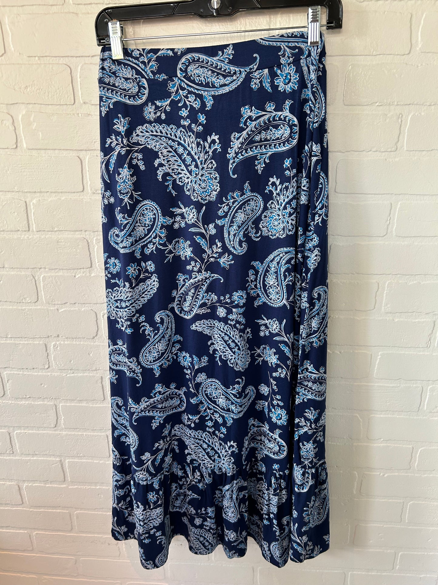 Skirt Maxi By Talbots In Blue, Size: 8petite