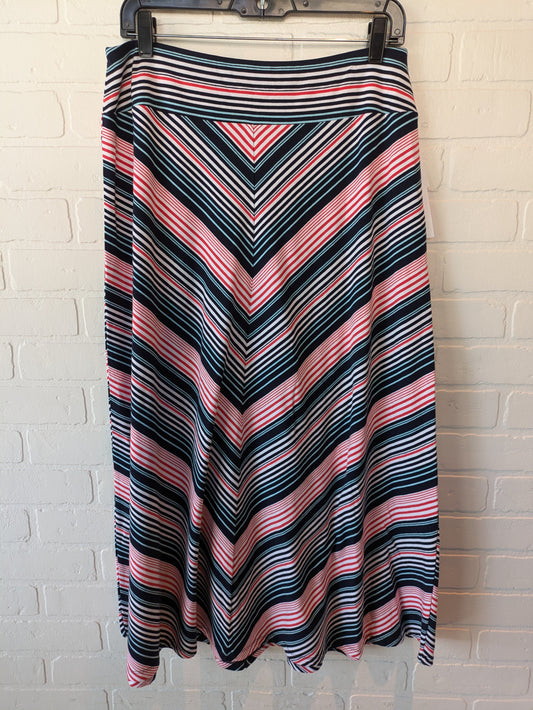 Skirt Maxi By Talbots In Blue & Orange, Size: 8petite