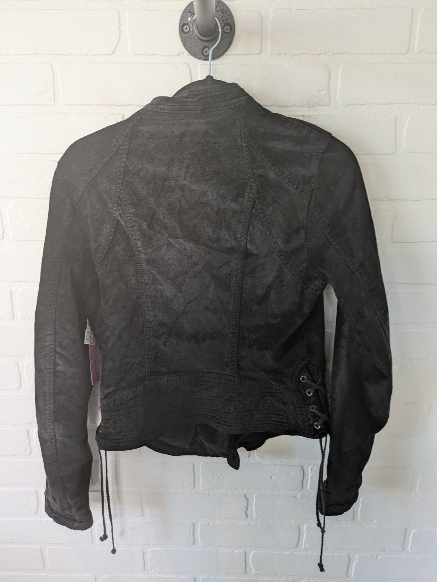 Jacket Moto By Free People In Black, Size: S