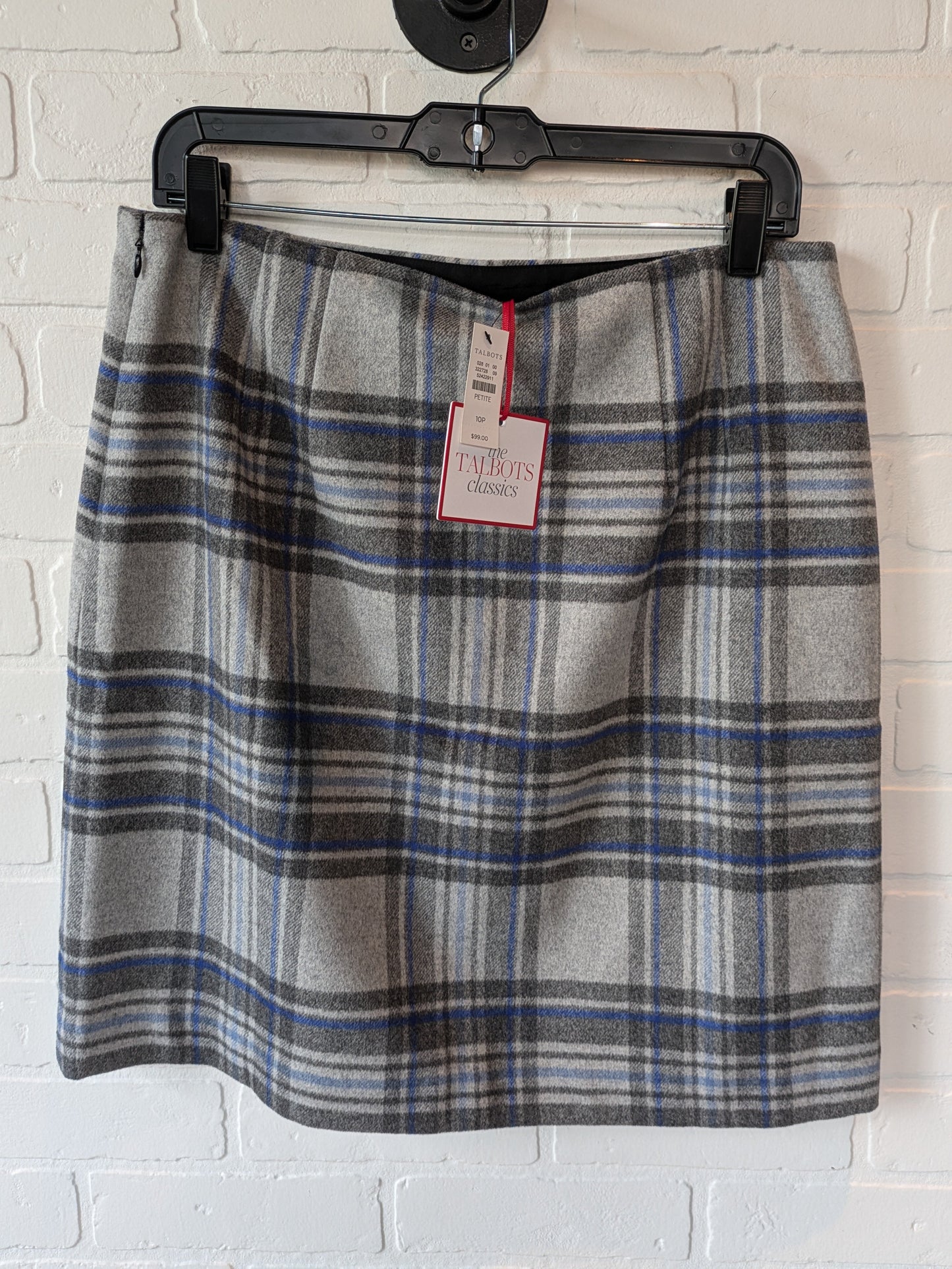 Skirt Mini & Short By Talbots In Grey, Size: 10petite