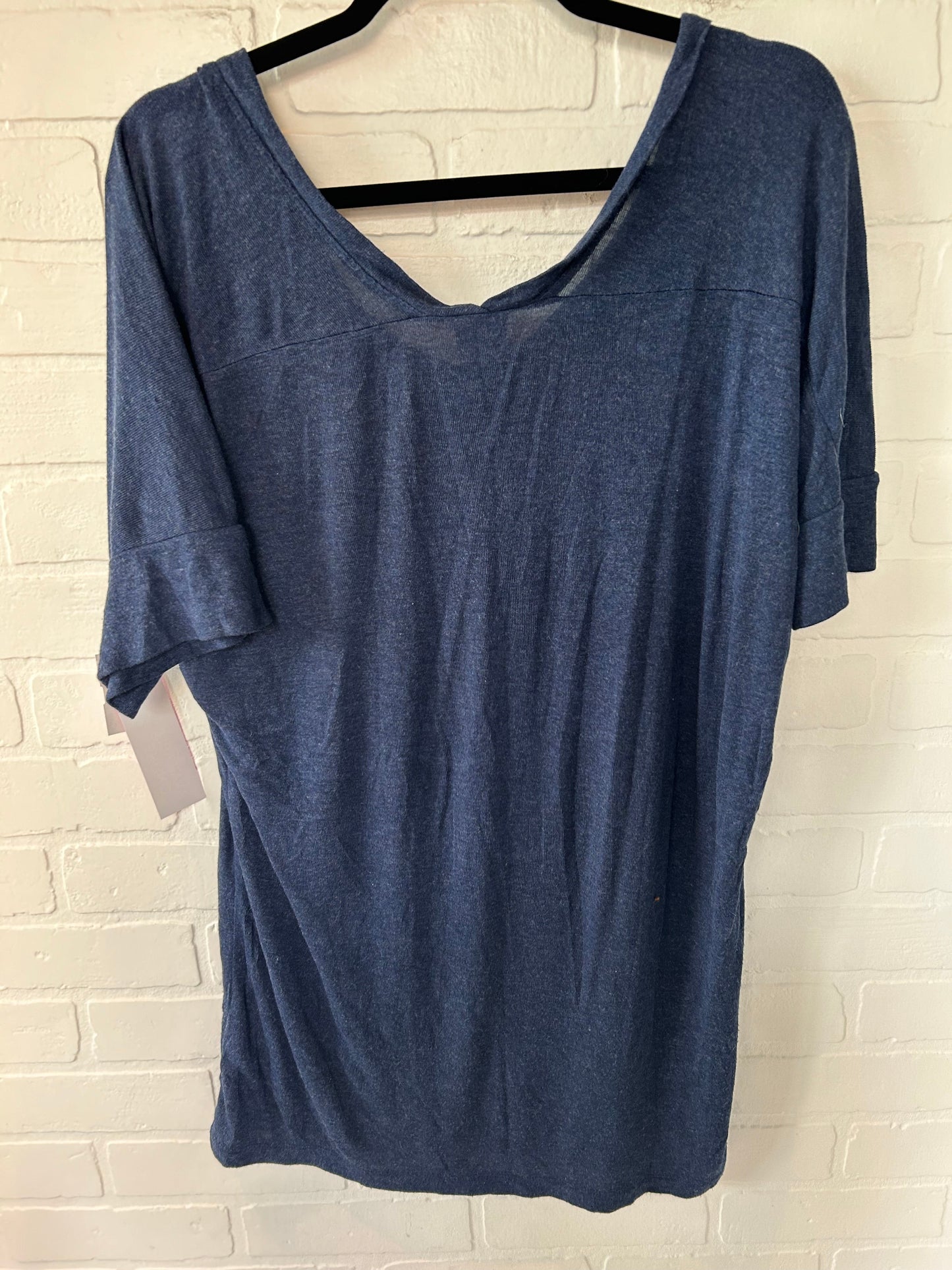 Top Short Sleeve By Cabi In Blue, Size: S