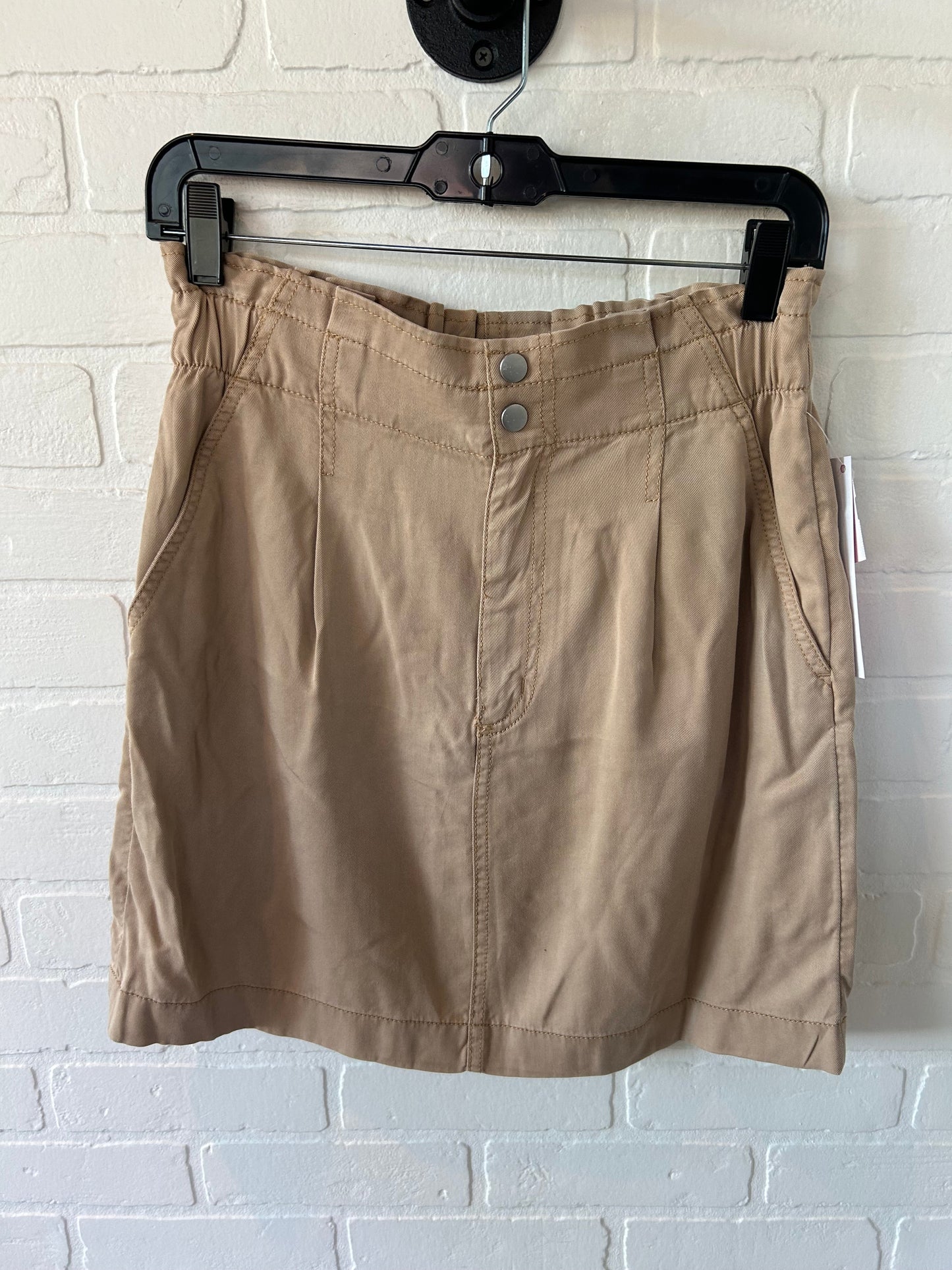 Skirt Mini & Short By Loft In Tan, Size: 0