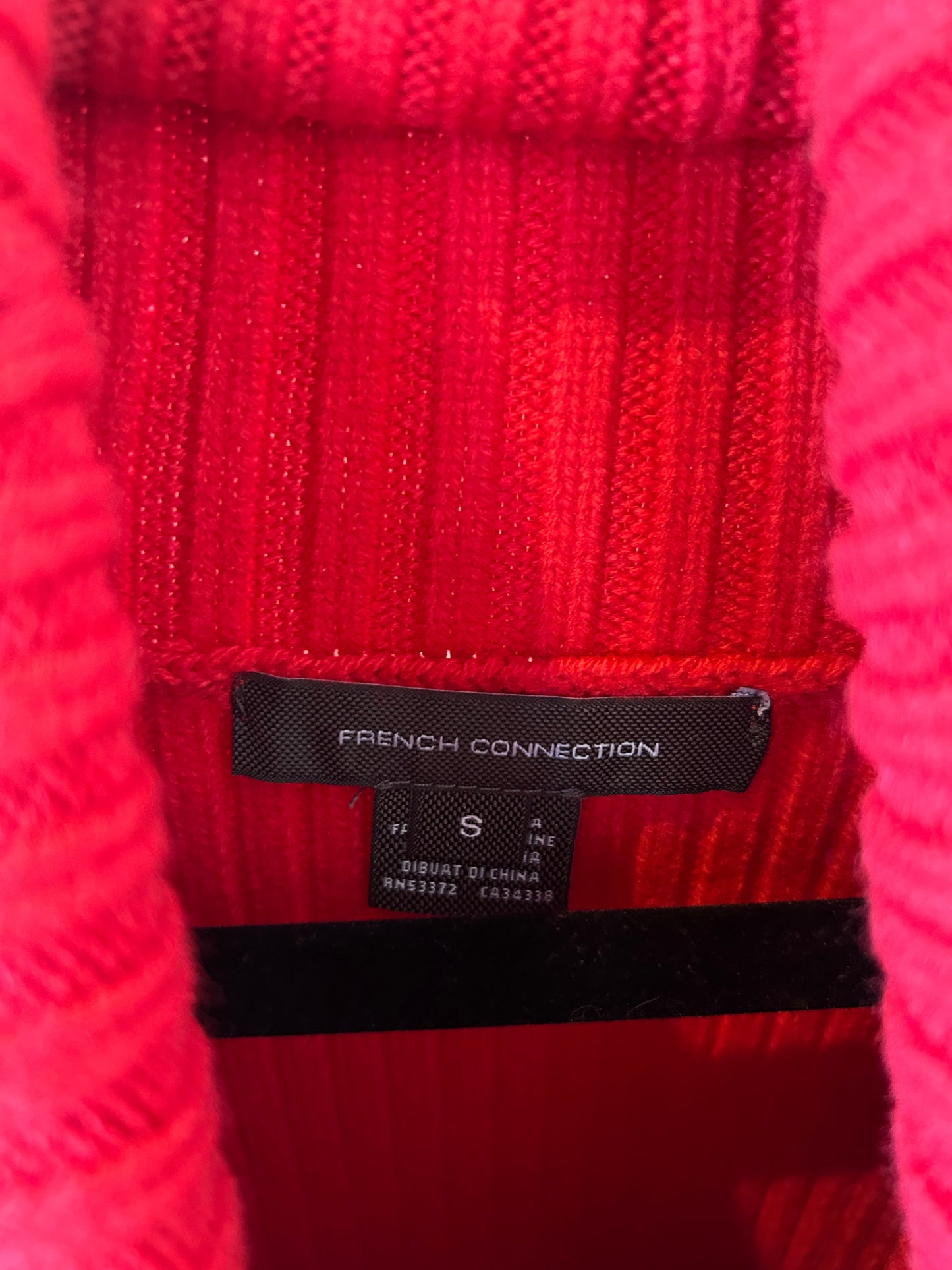 Dress Sweater By French Connection In Red, Size: S