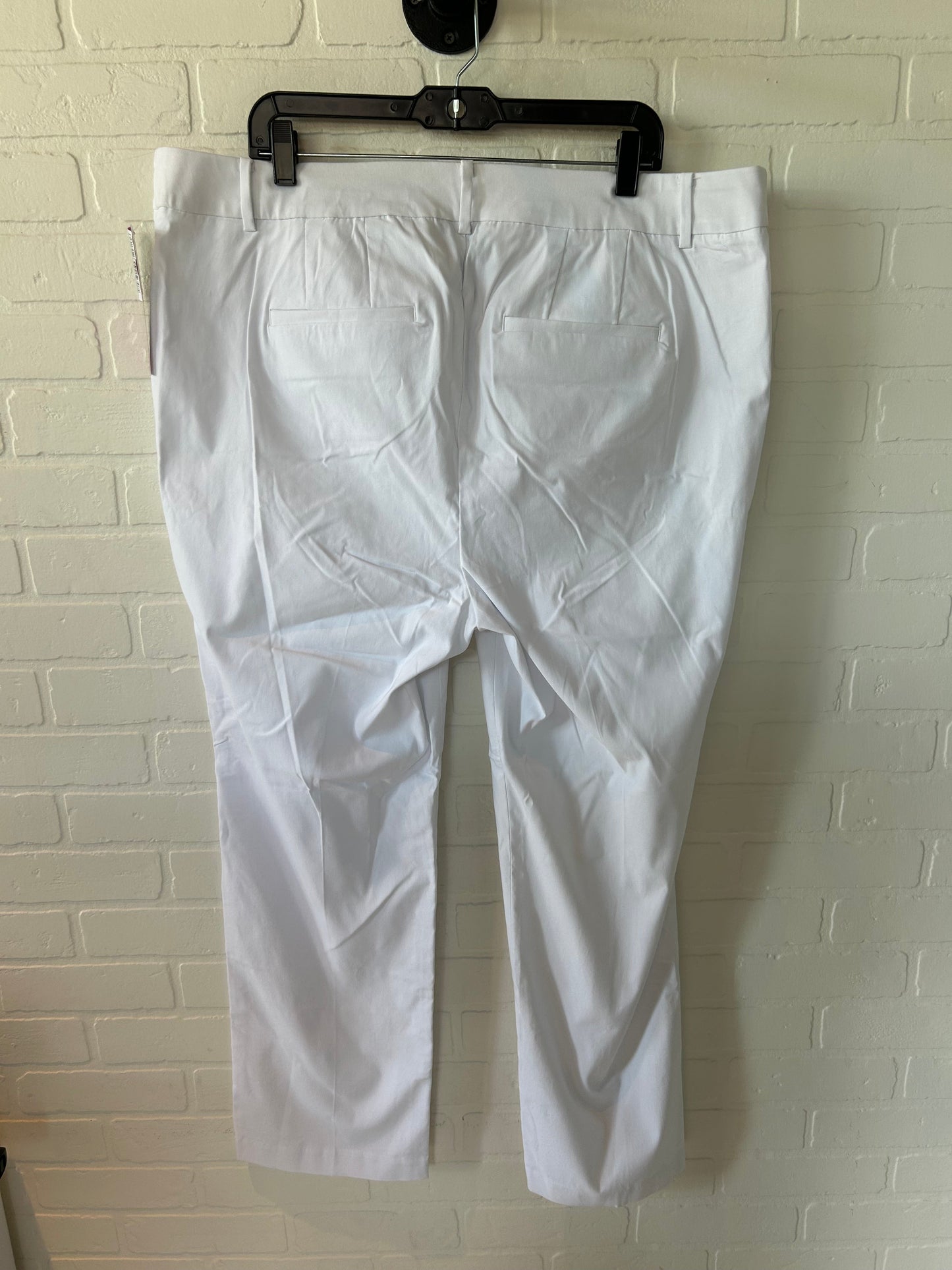 Pants Dress By Lane Bryant In White, Size: 20