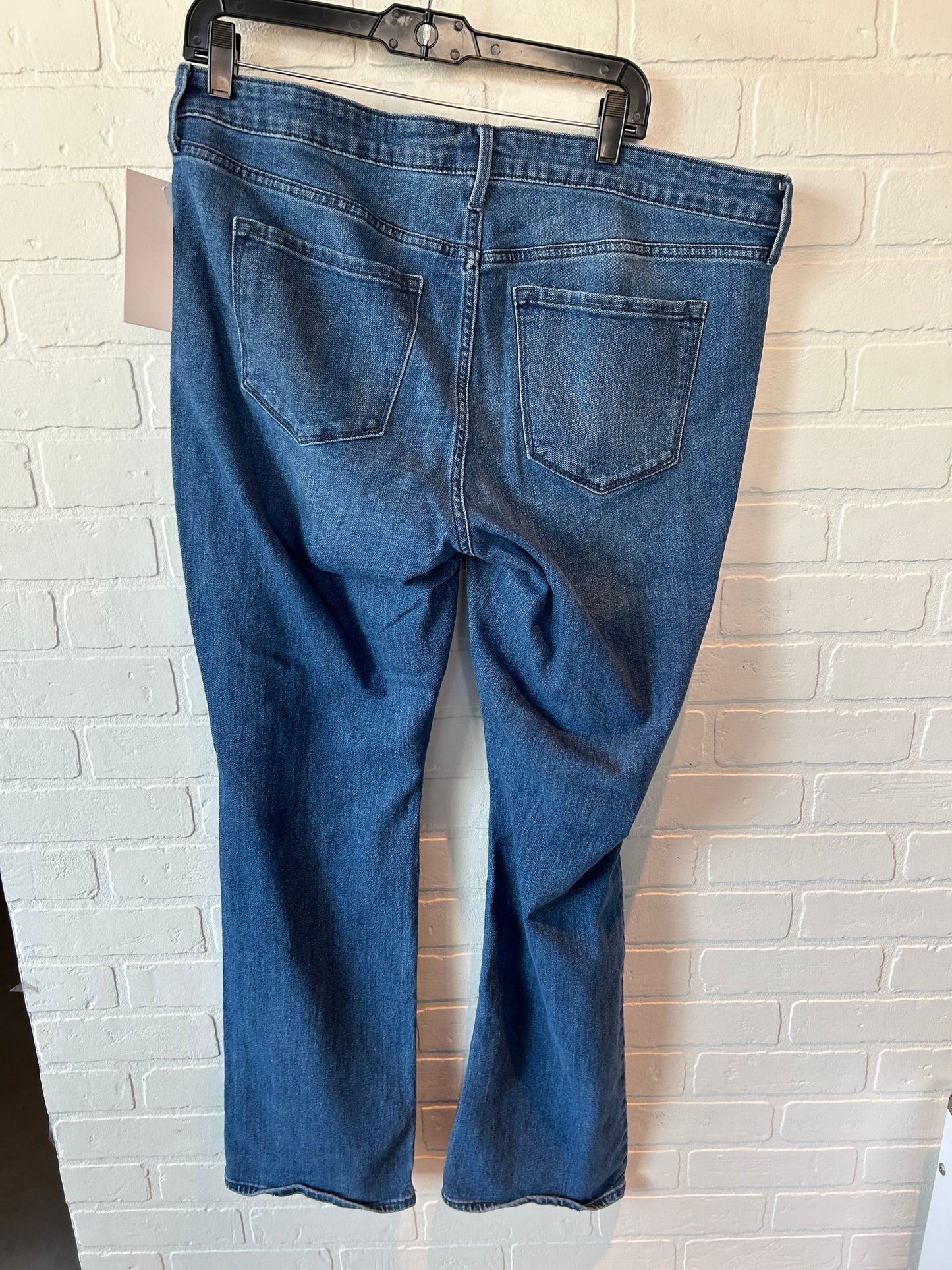 Jeans Boot Cut By Old Navy In Blue Denim, Size: 16