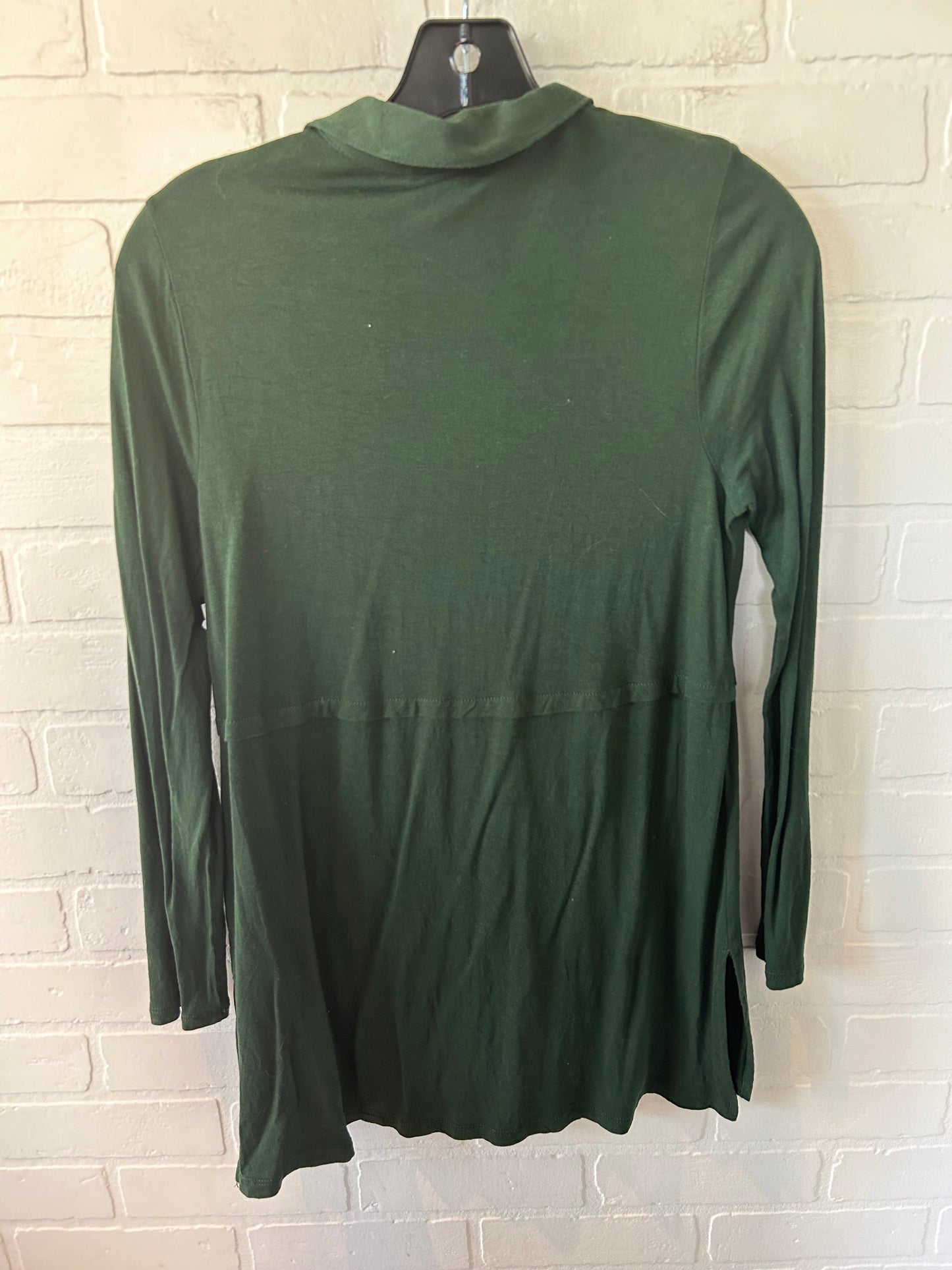 Top Long Sleeve By J. Jill In Green, Size: Xs