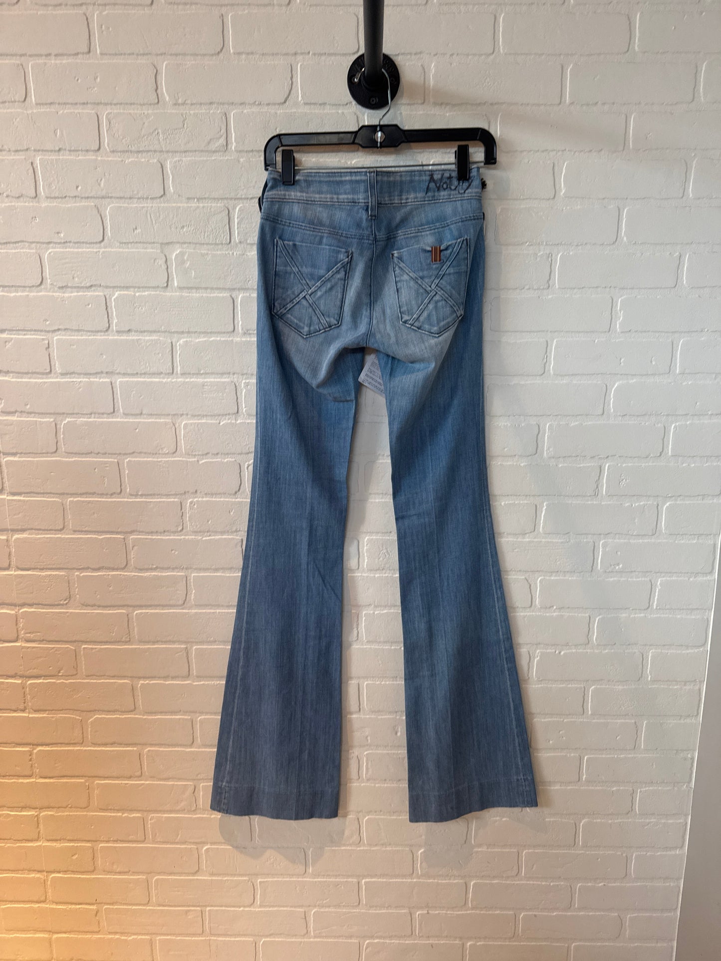 Jeans Flared By Cmc In Blue Denim, Size: 0