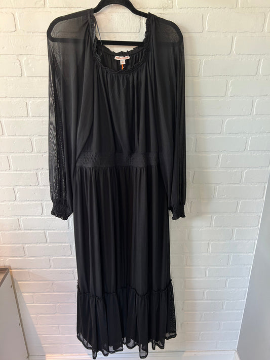 Dress Casual Maxi By Knox Rose In Black, Size: Xxl