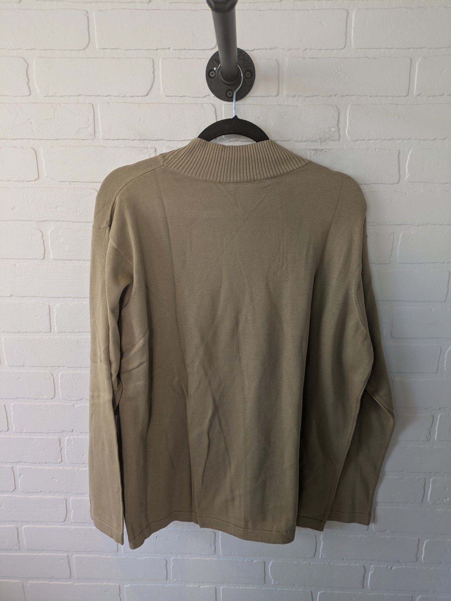 Sweater By Talbots In Tan, Size: 2x