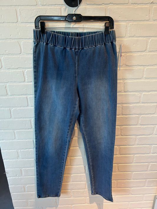 Jeans Jeggings By Soft Surroundings In Blue Denim, Size: 8