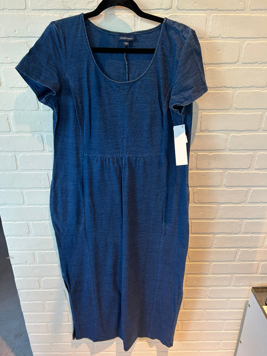 Dress Casual Maxi By Pure Jill In Blue Denim, Size: M